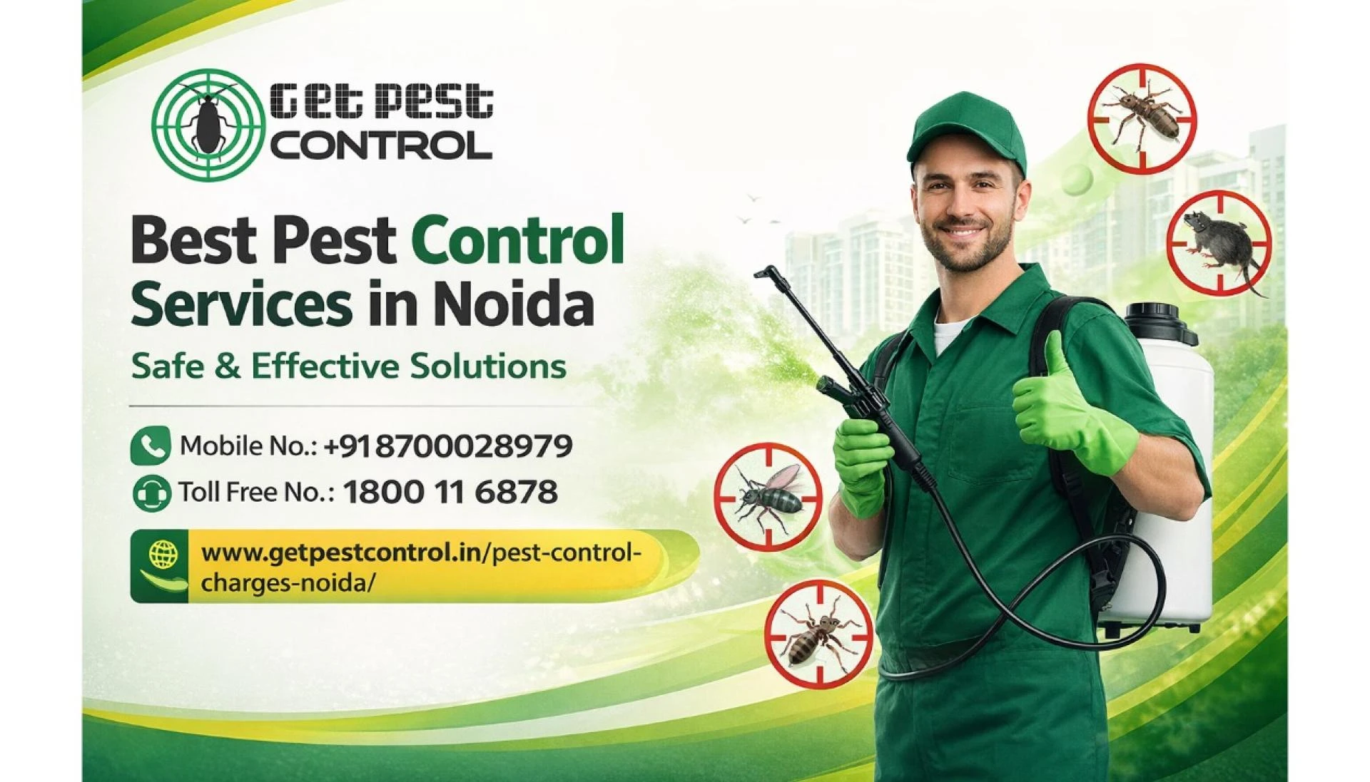 Best Pest Control Services in Noida – Safe & Effective Solutions