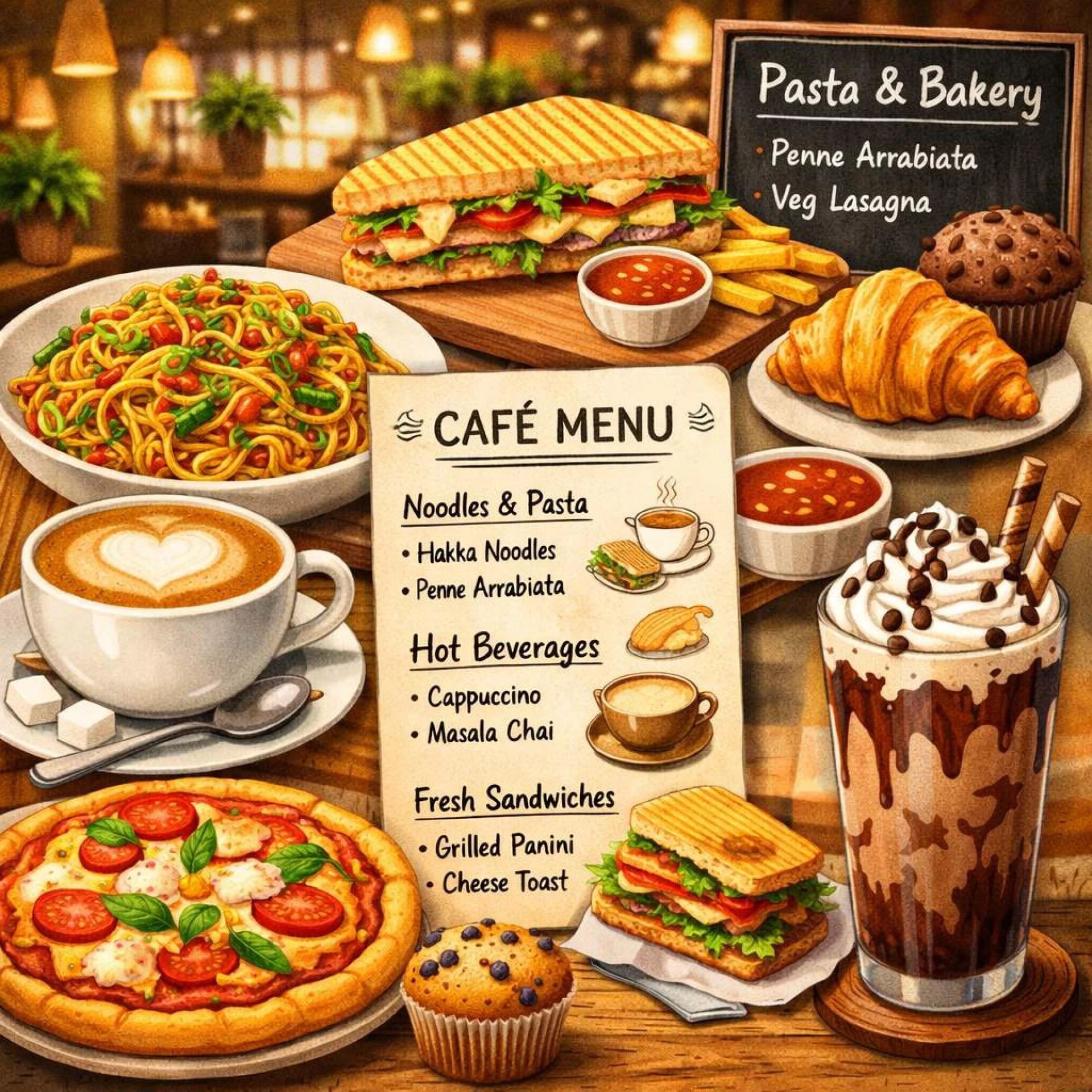 Avaya Café Sukhdev Vihar – A Culinary Haven for Every Palate