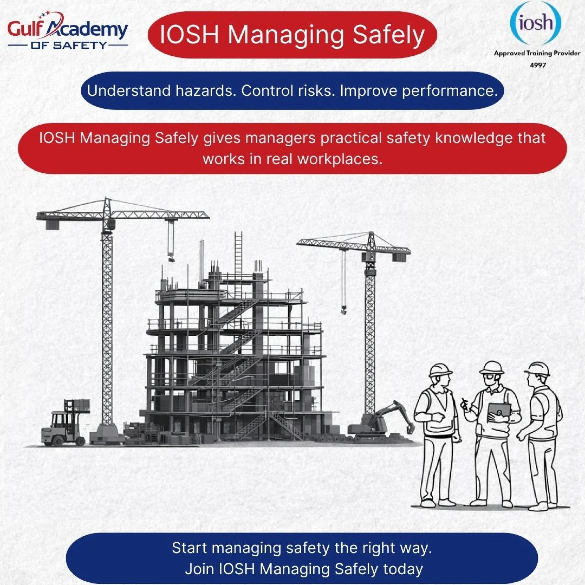 IOSH Managing Safely Course for Workplace Safety Leaders