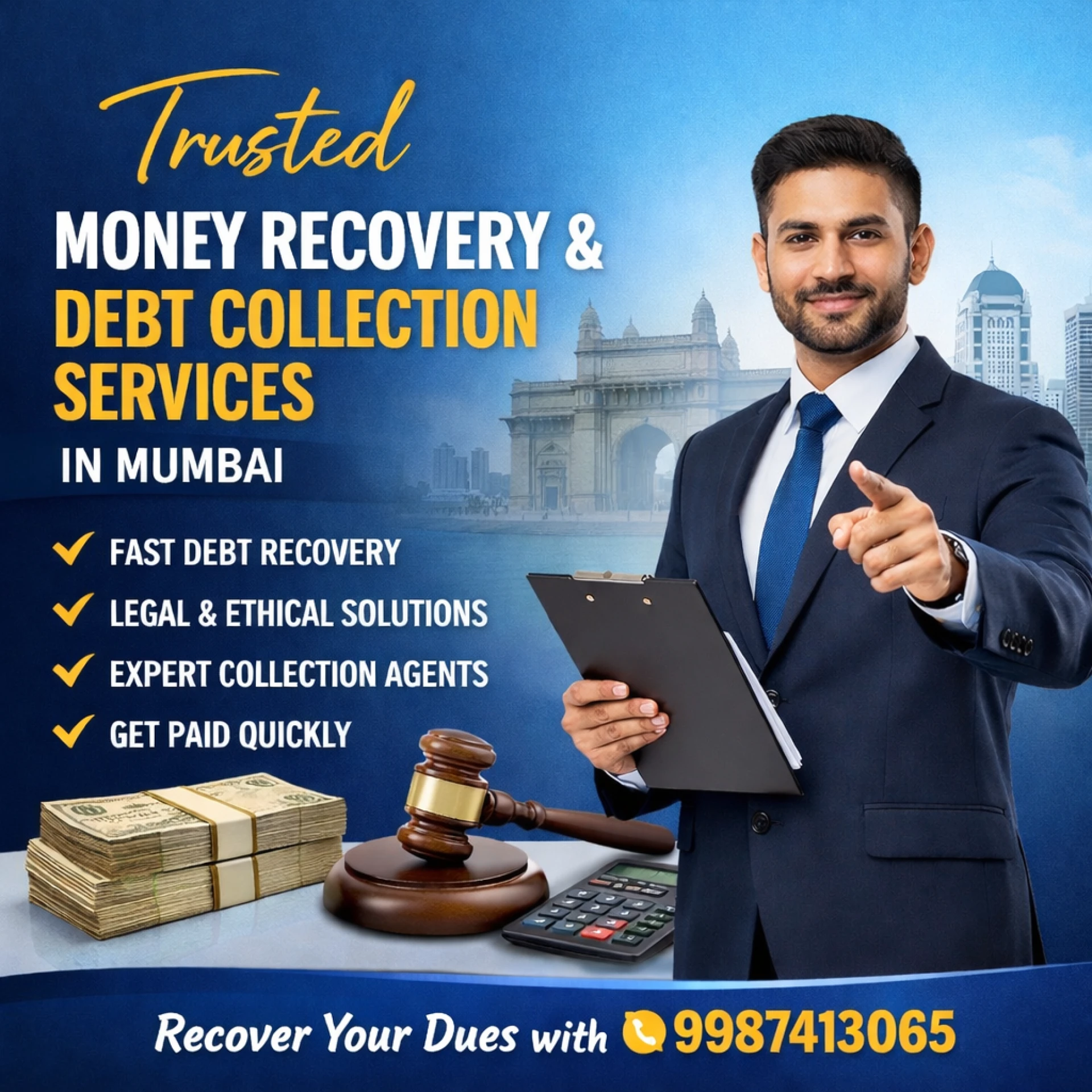 Trusted Money Recovery & Debt Collection Services in Mumbai - Baadshah Recovery Agency
