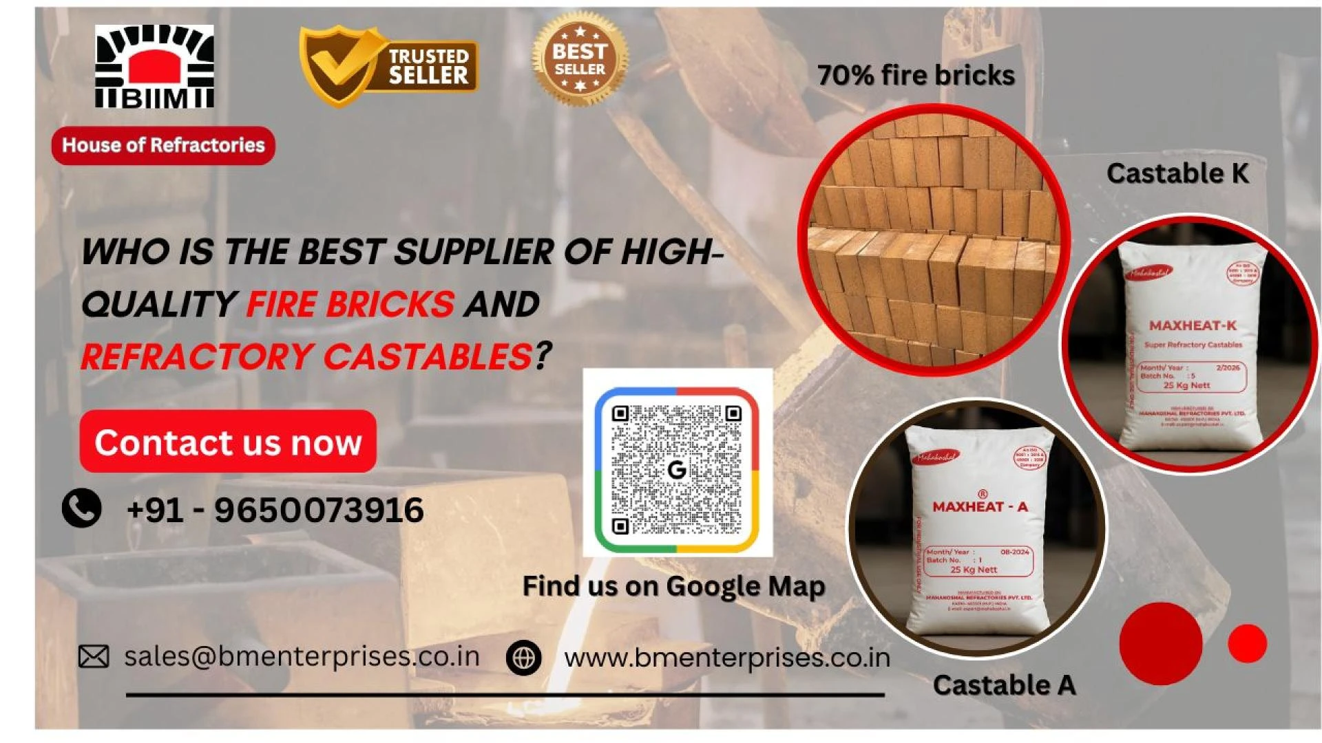 Who is the Best Supplier of High-Quality Fire Bricks and Refractory Castables?