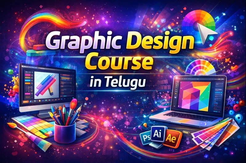 Graphic Design Course in Telugu – A Career-Focused Guide for Creative Learners