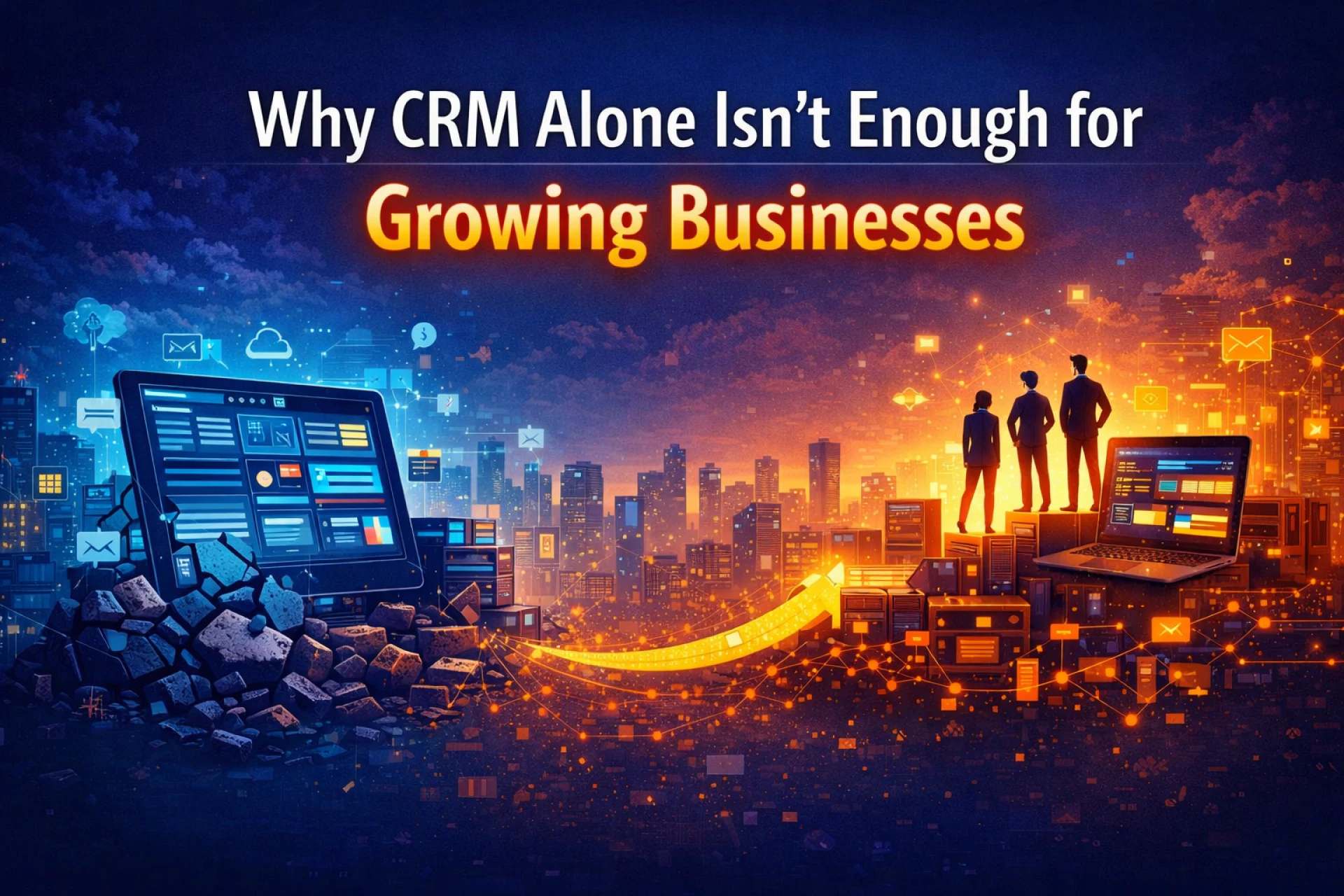 Why CRM Alone Isn’t Enough for Growing Businesses
