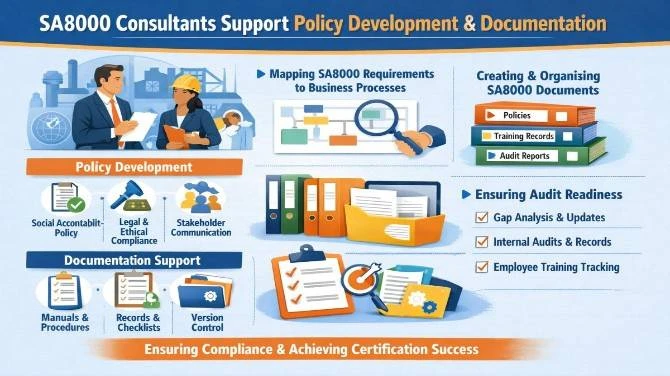 How SA8000 Consultants Support Policy Development and Documentation 