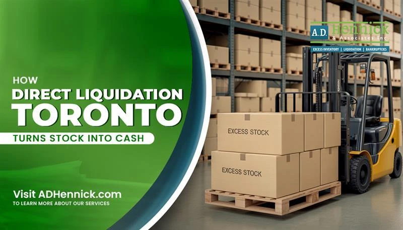 How Direct Liquidation Toronto Turns Stock into Cash