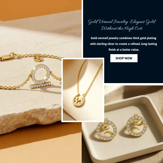 Gold Vermeil Jewelry Pricing: What Influences Cost and Value