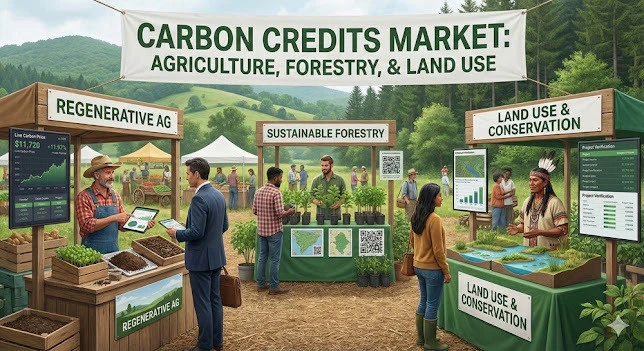 Carbon Credits in AFOLU: Market Structure and Emission Reduction Potential