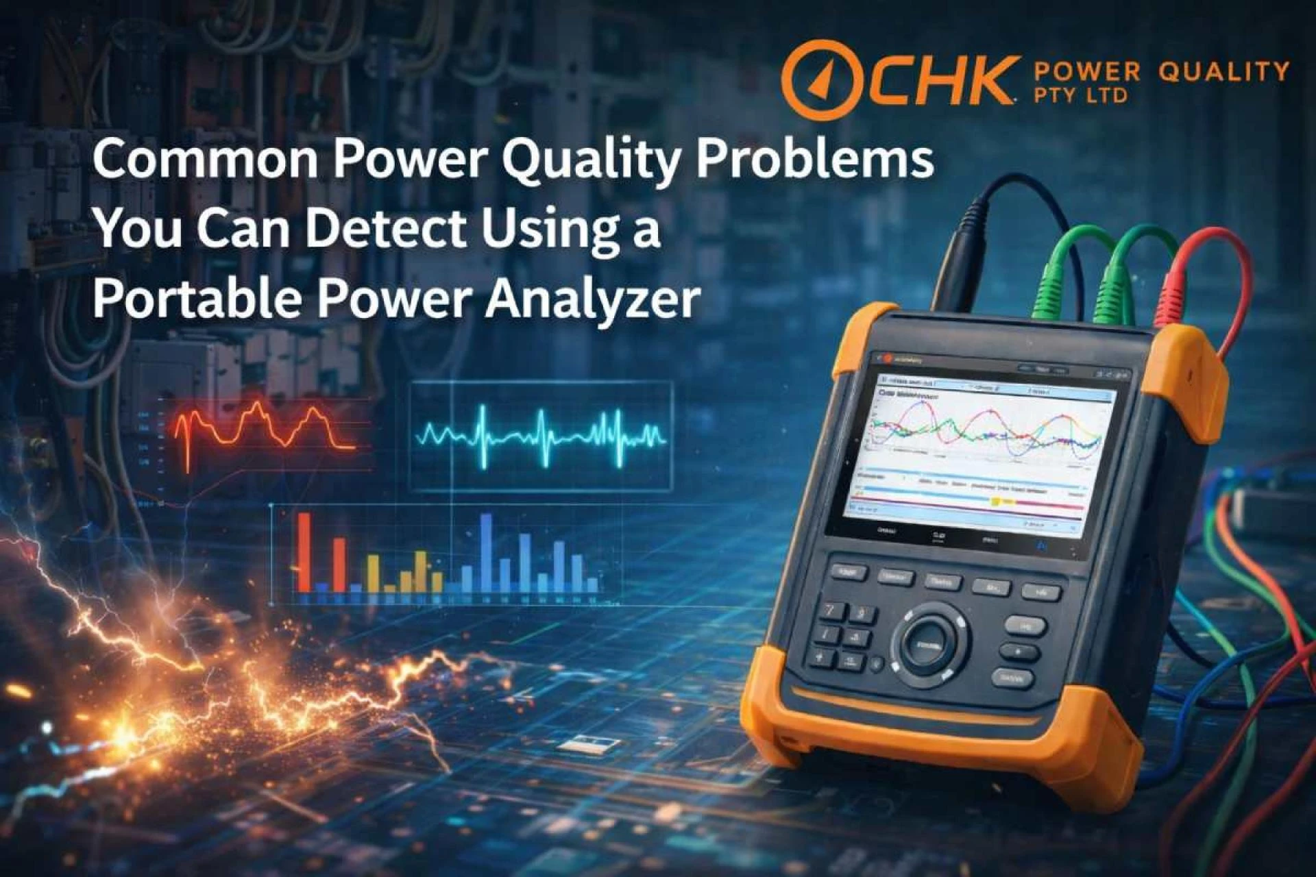 Common Power Quality Problems You Can Detect Using a Portable Power Analyzer