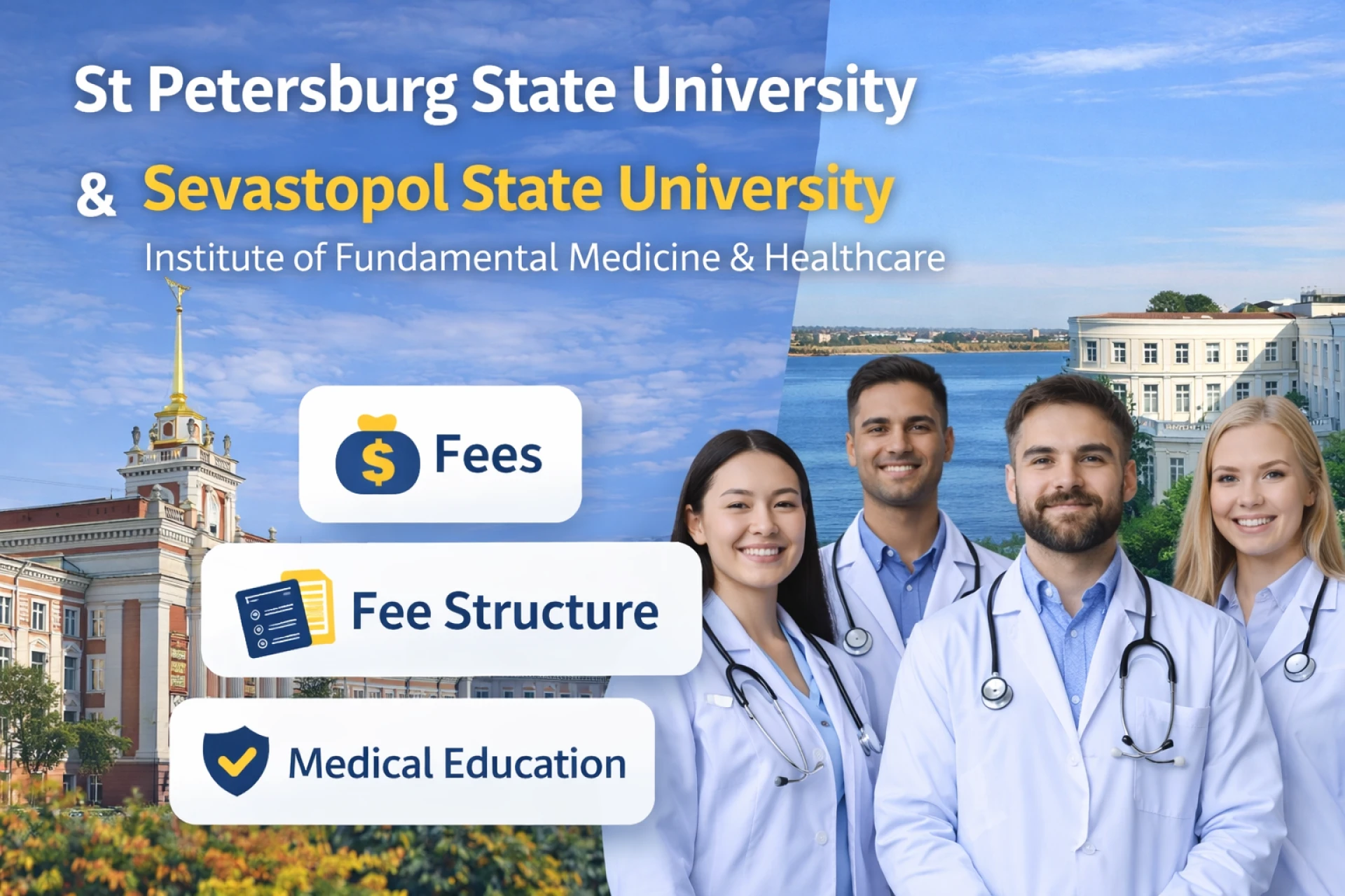 St Petersburg State University Fees, Fee Structure & Sevastopol State University Institute of Fundamental Medicine and Healthcare – Complete Guide for