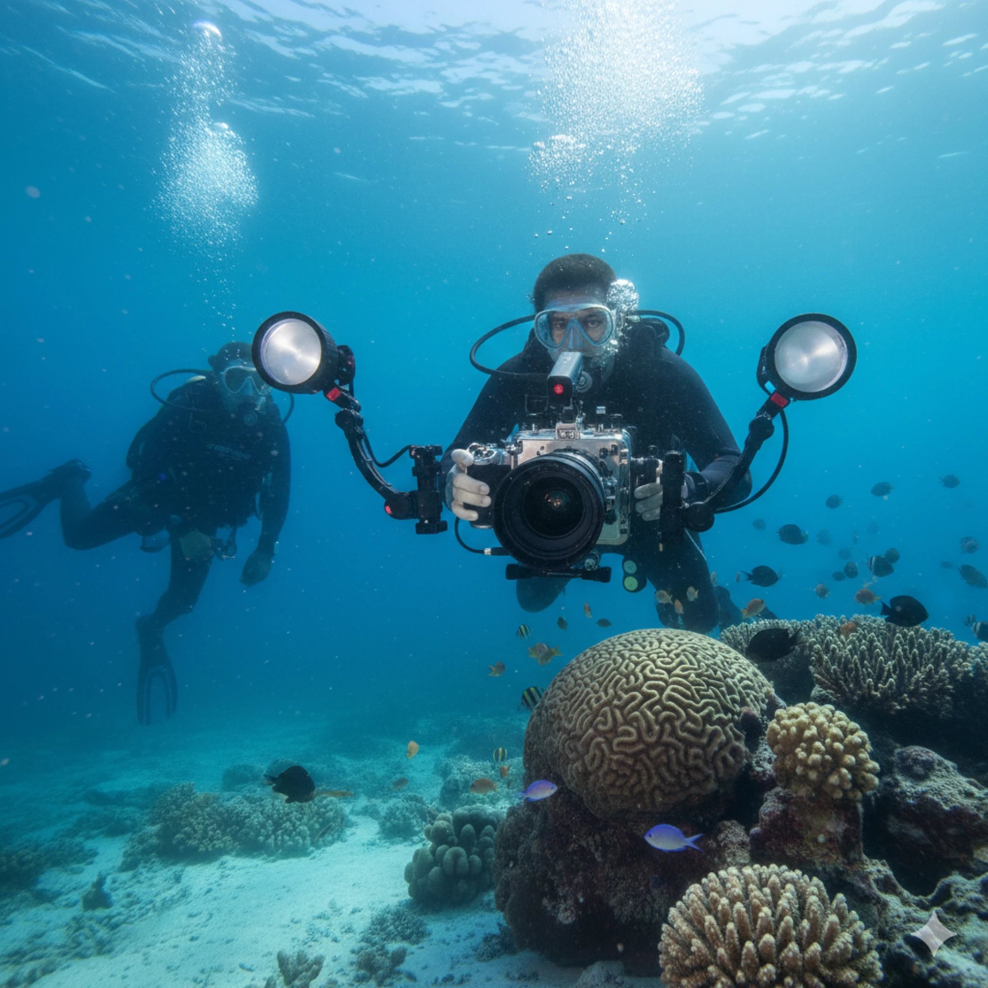 Underwater Magic: Creating Art with UV Lights and Filters 
