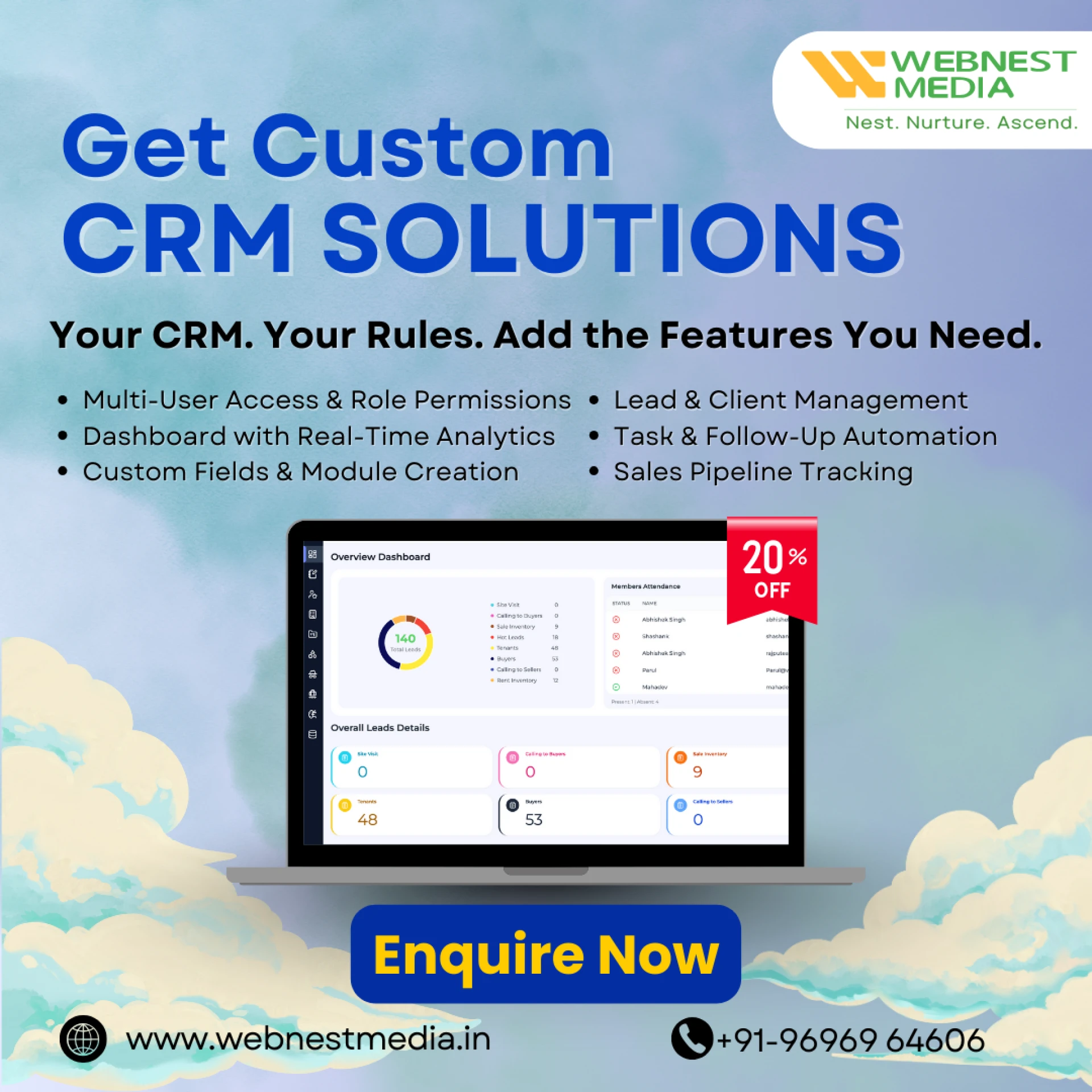 Custom CRM Development Services That Convert Daily Business Activity into Long-Term Advantage