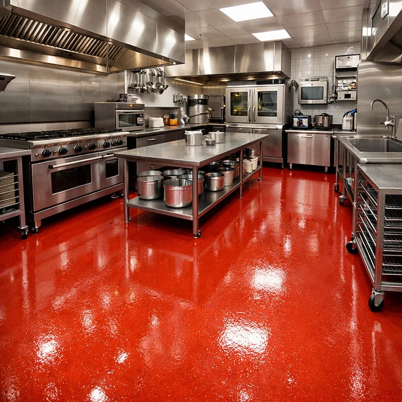 The Best Surfaces for Commercial Kitchen Epoxy Flooring