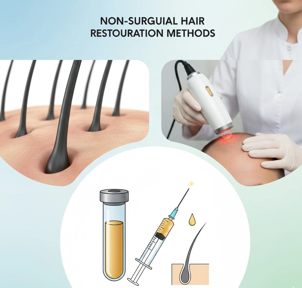 What Are the Most Effective Non-Surgical Hair Loss Solutions for Long-Term Hair Improvement?
