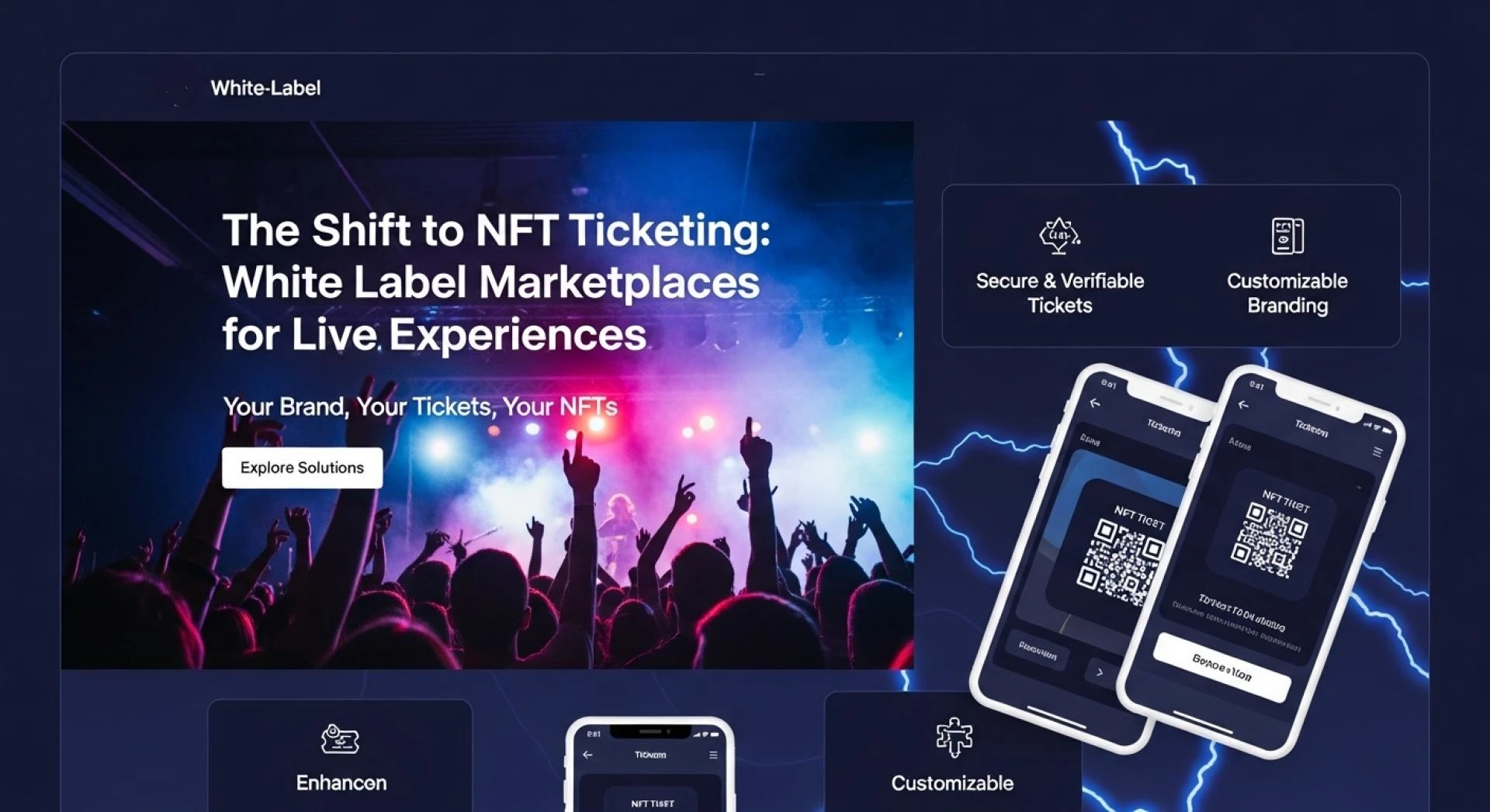 The Shift to NFT Ticketing: White Label Marketplaces for Live Experiences