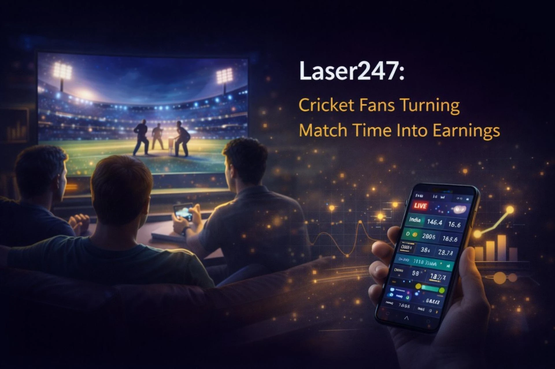 Laser247: Cricket Fans Turning Match Time into Earnings
