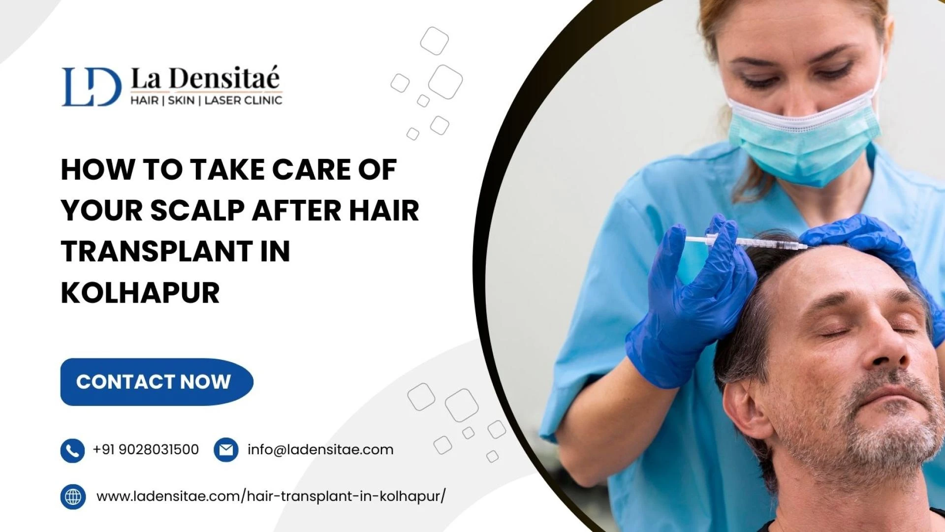 How to Take Care of Your Scalp After Hair Transplant in Kolhapur