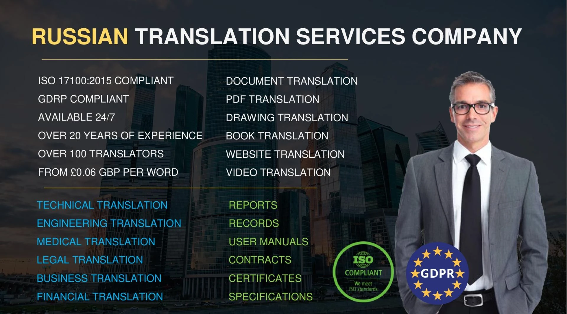 Russian to English Certified Translation in London: Fast, Accurate, and UK Approved