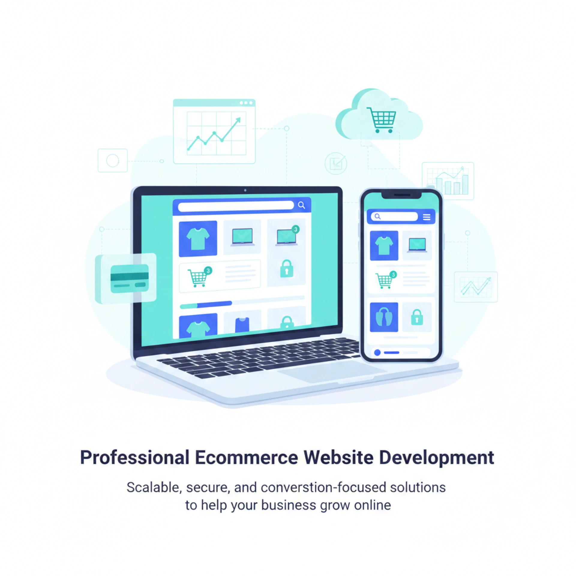 Get Your Business Online with Professional Ecommerce Website Development