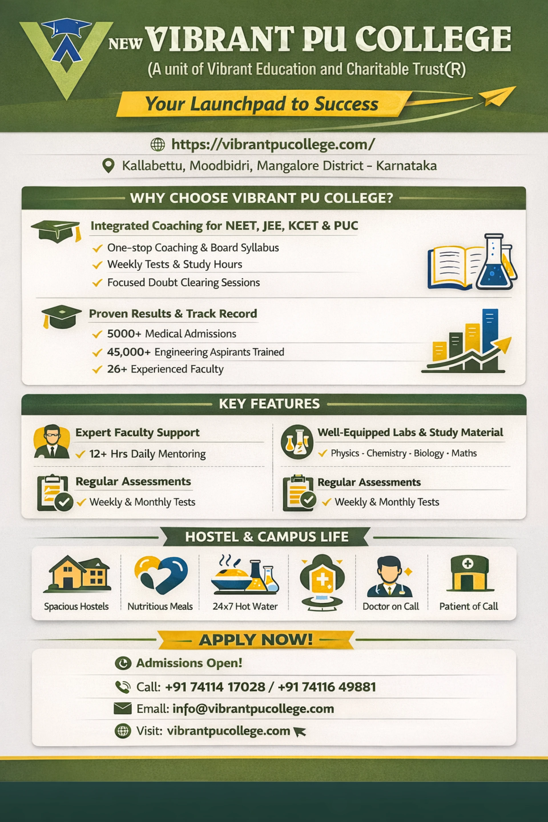 What Makes a College the Best Residential PU College in Mangalore — Expert Insights