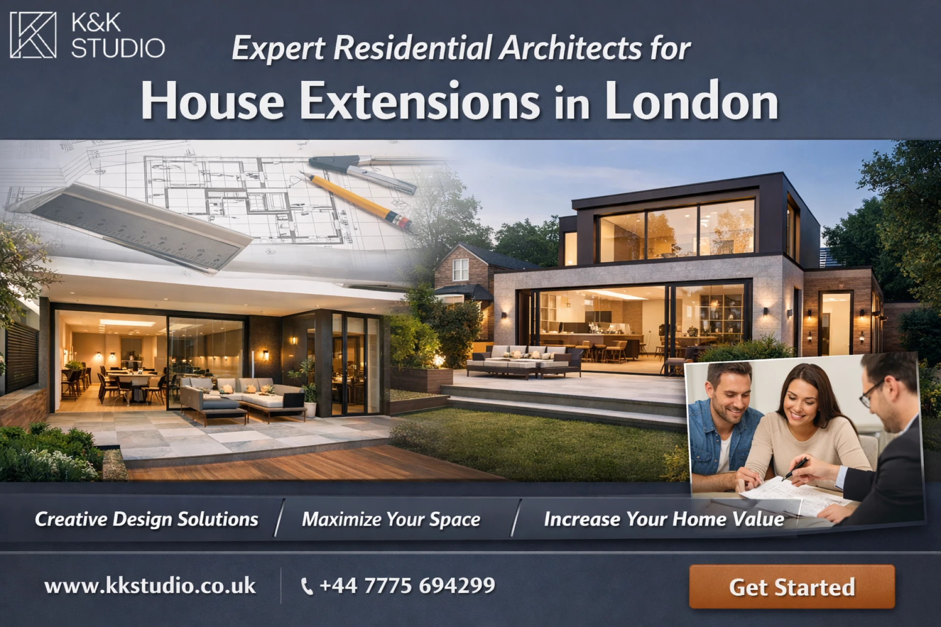 Expert Residential Architects for House Extensions in London