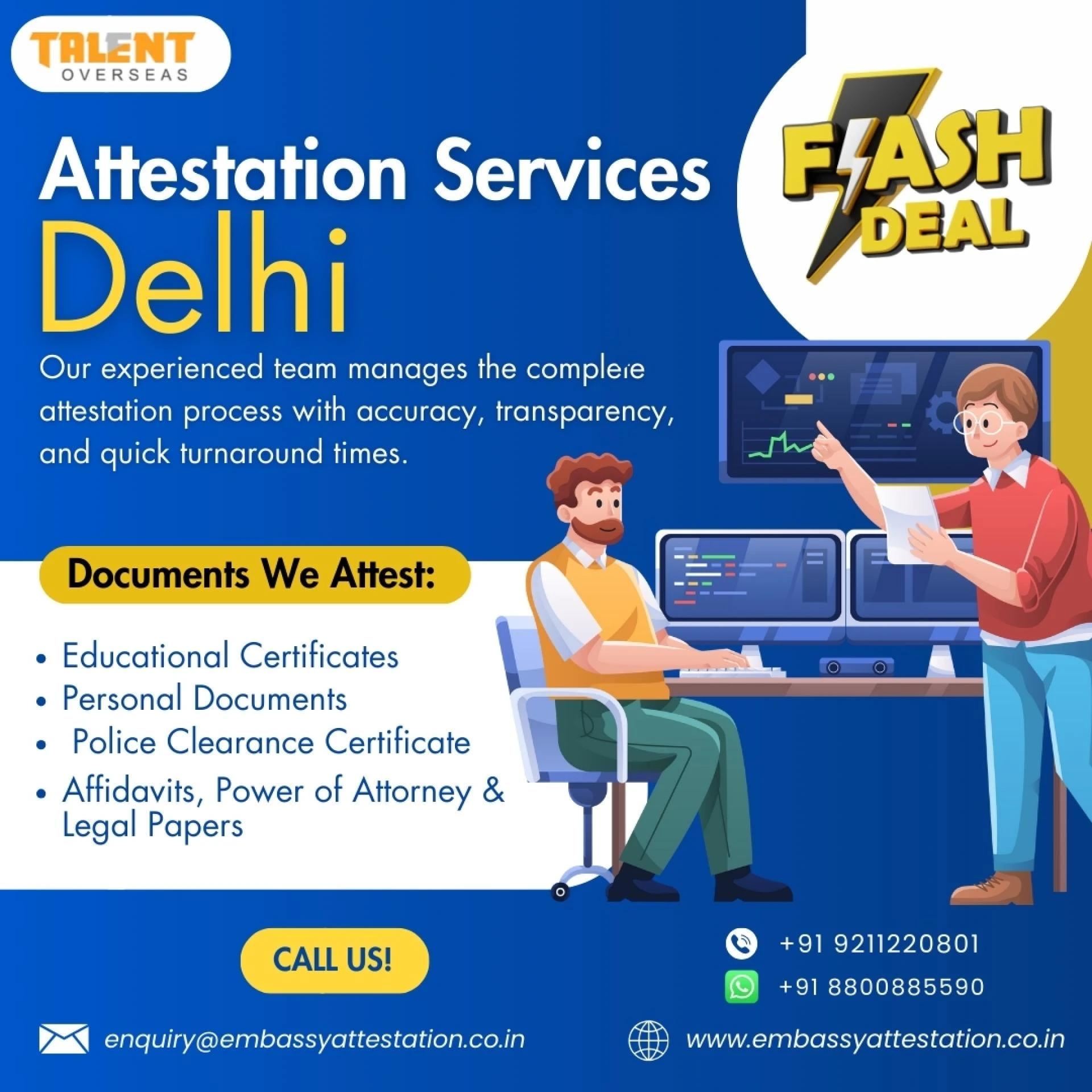 Attestation Services in Delhi