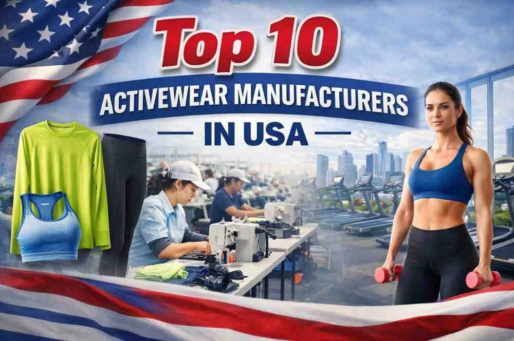 Top 10 Activewear Manufacturers in USA