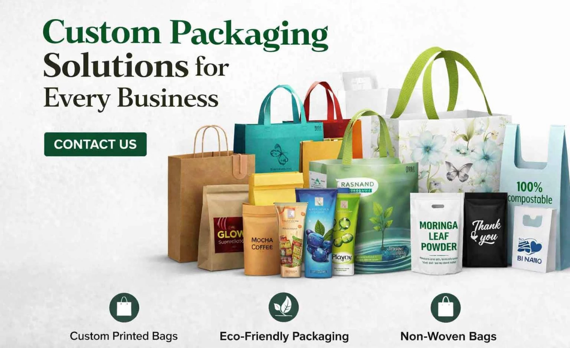 Printed Non Woven Bags for Brand Promotion