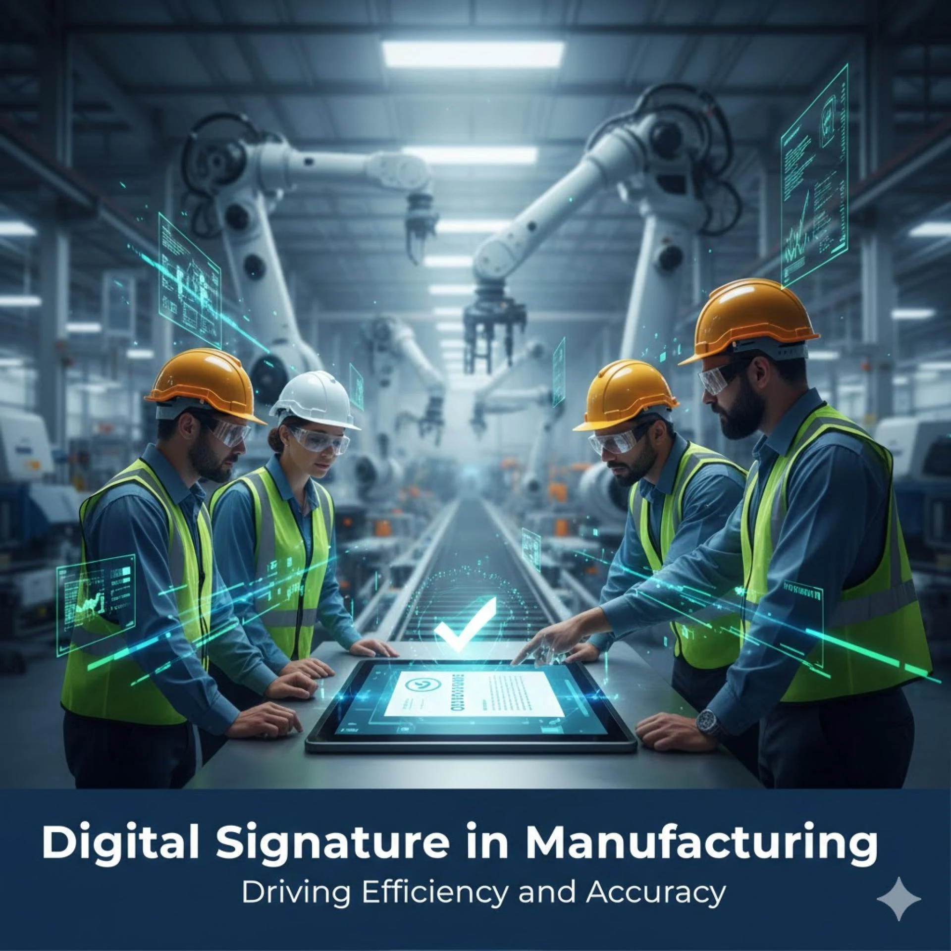 Digital Signature in Manufacturing: Driving Efficiency and Accuracy
