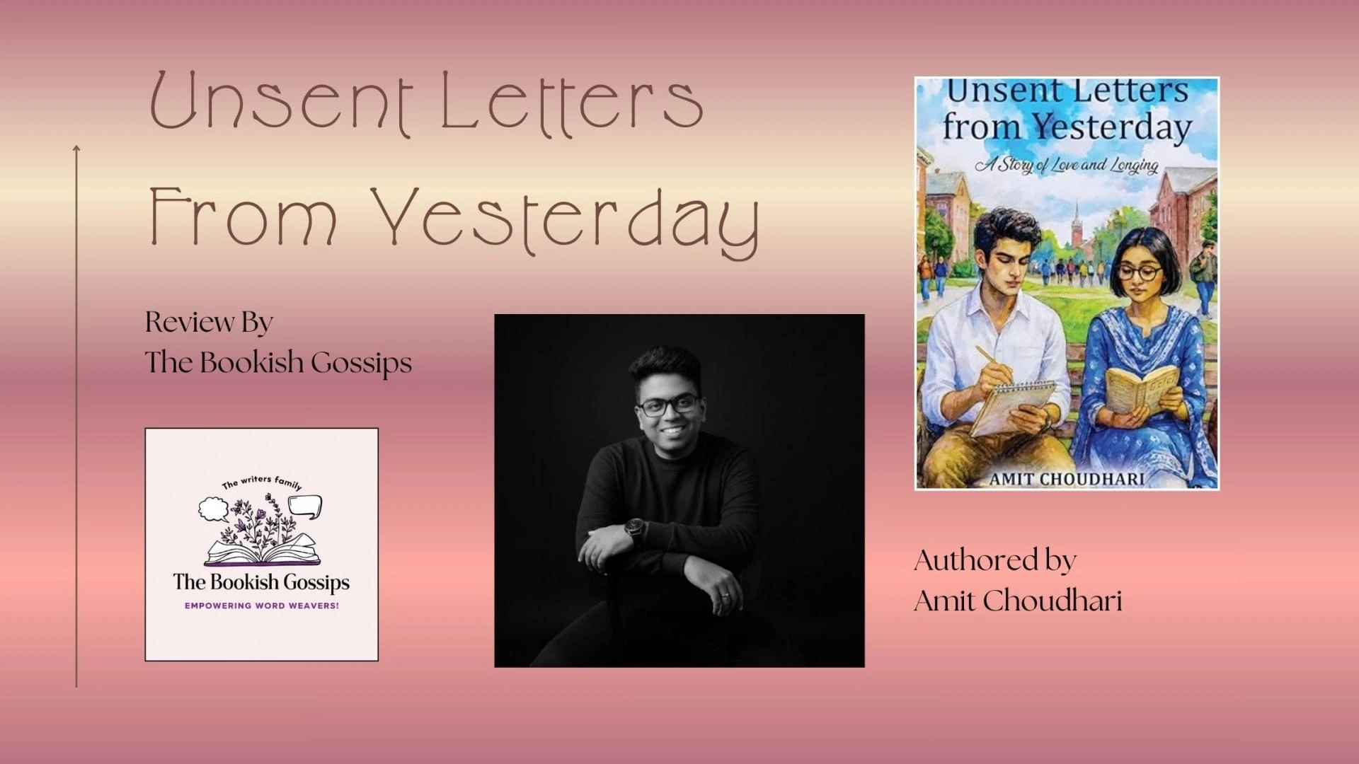Unsent Letters From Yesterday by Amit Choudhari: Book Recommendation 