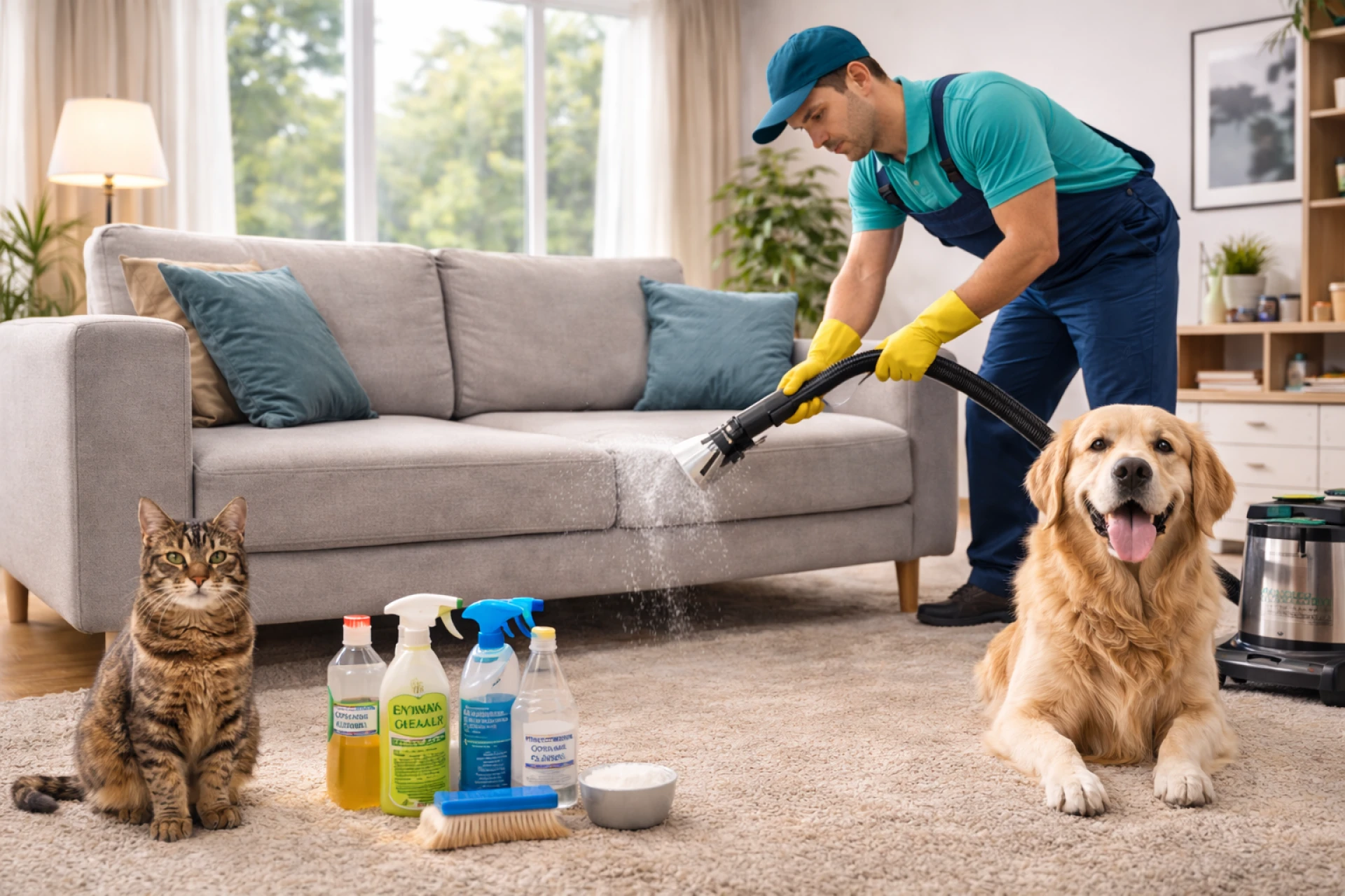 How to Keep Your Home Clean with Pets in the UK