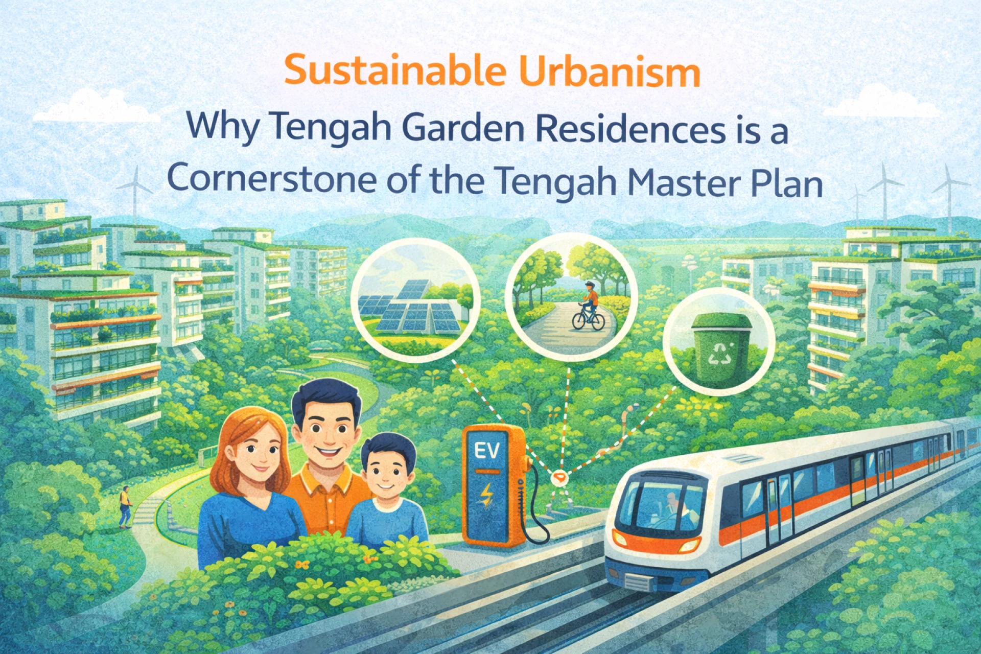 Sustainable Urbanism Why Tengah Garden Residences is a Cornerstone of the Tengah Master Plan