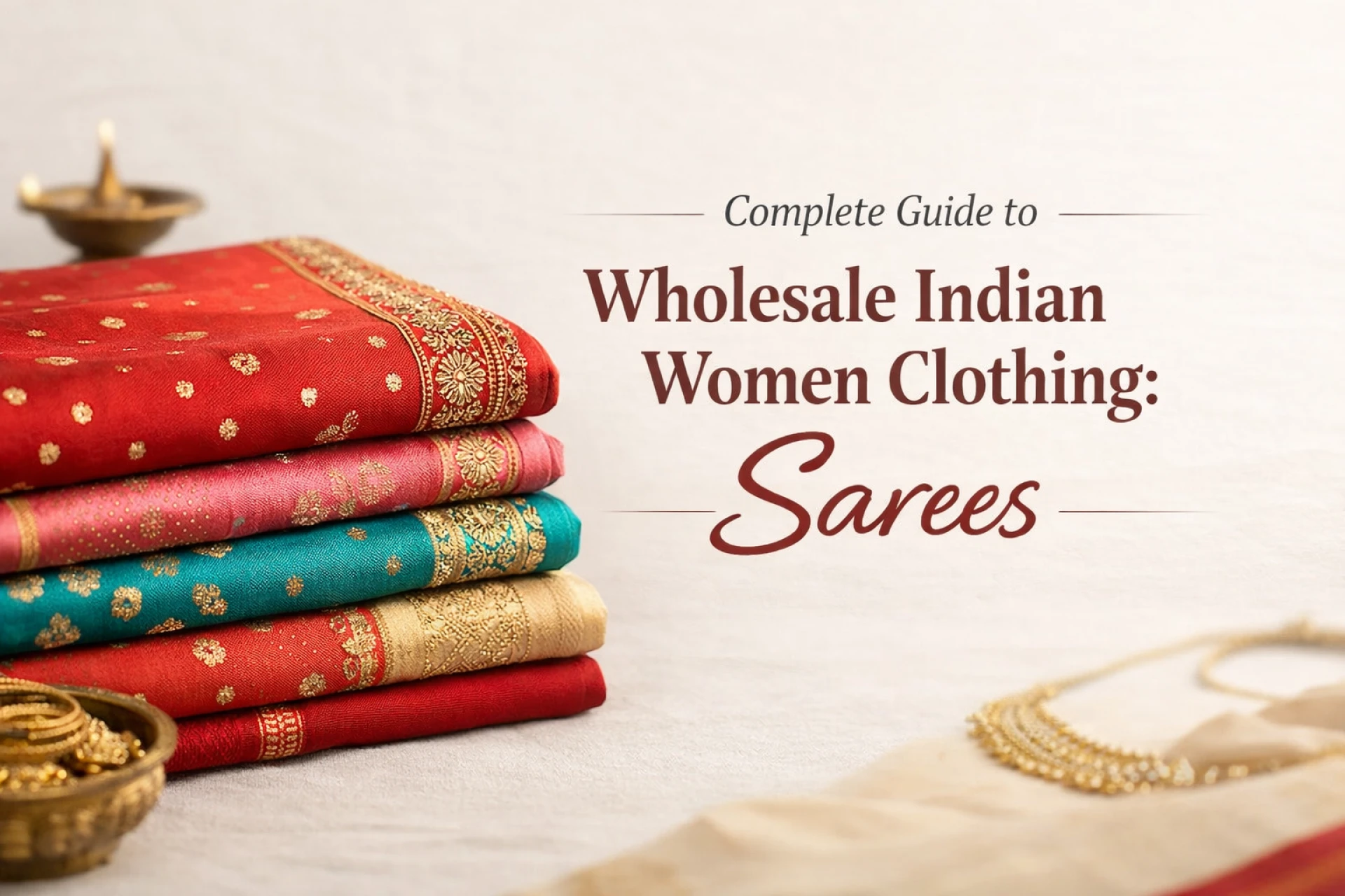 Complete Guide to Wholesale Indian Women Clothing and Wholesale Sarees