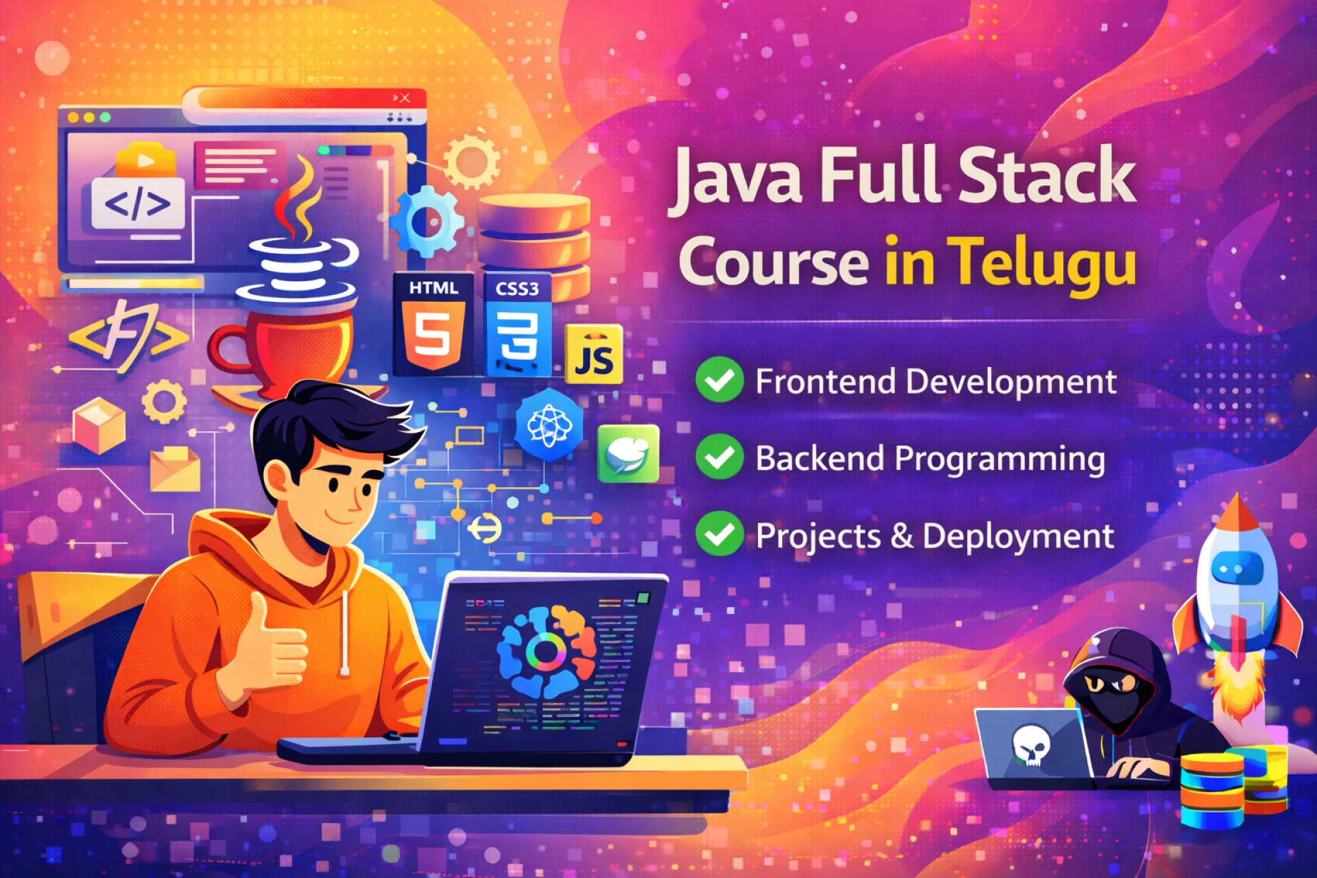 Circuit Breaker Resilience4j Fallbacks – Java Full Stack Course in Telugu