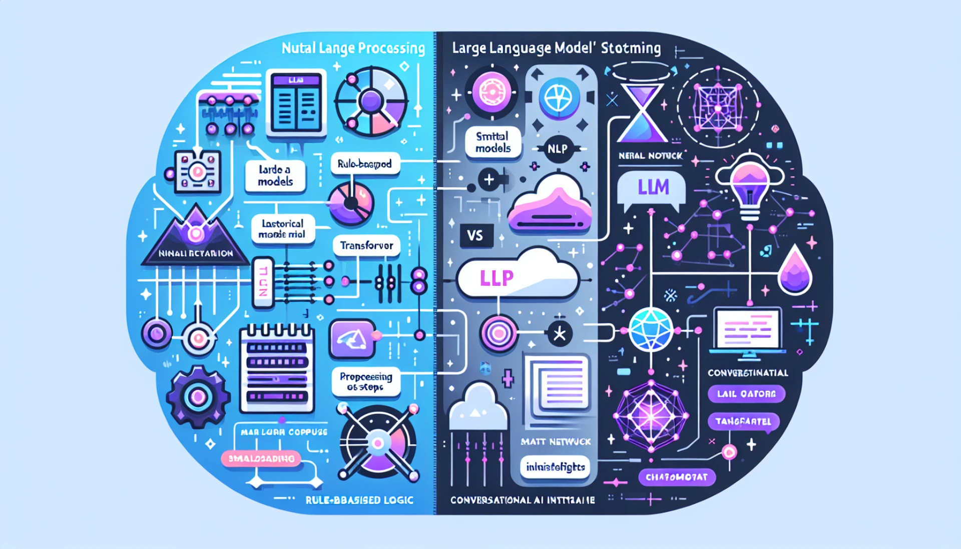 NLP vs LLM: A Clear Comparison for AI Learners and Businesses