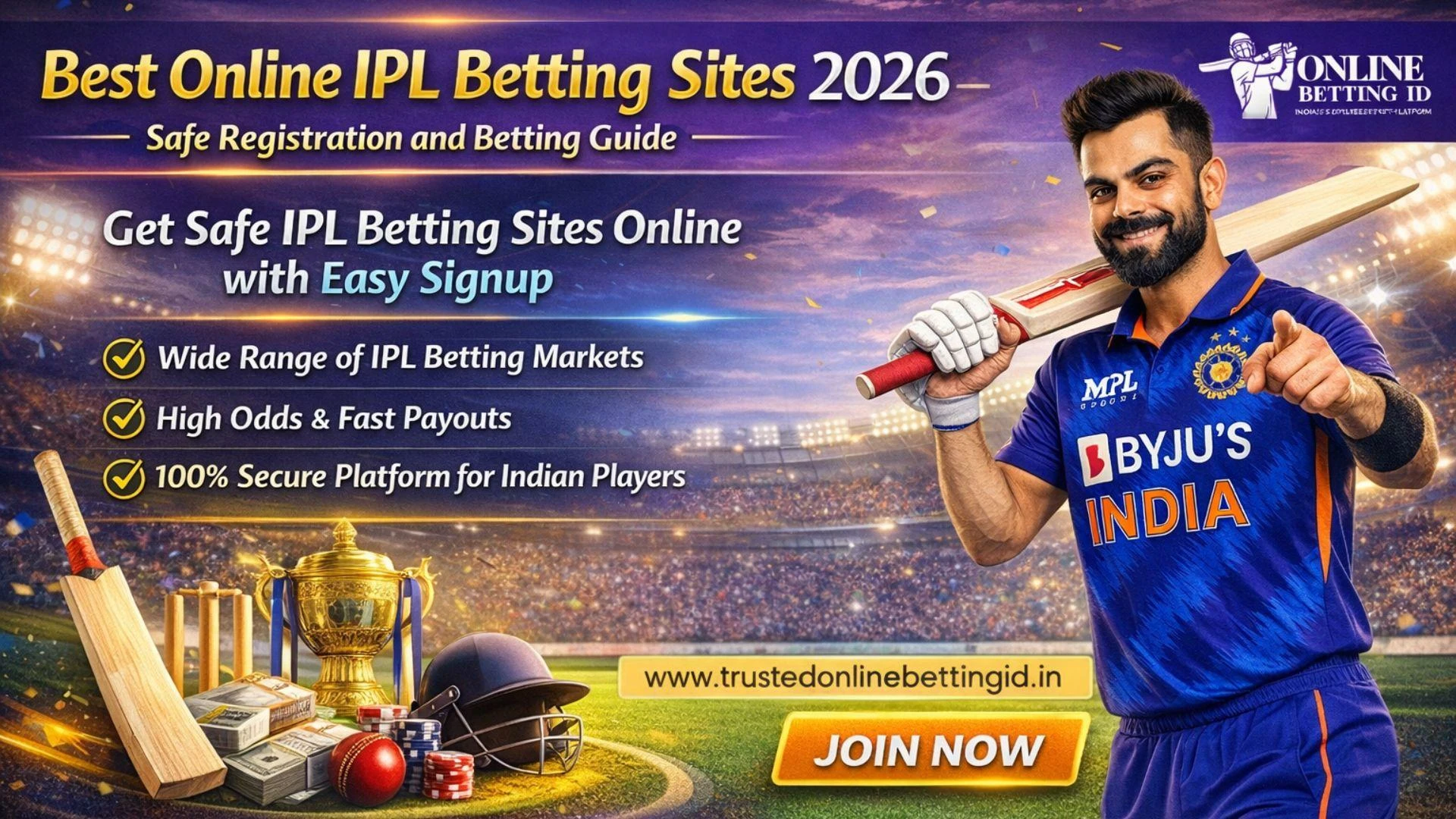 Best Online IPL Betting Sites 2026: Safe Registration and Betting Guide
