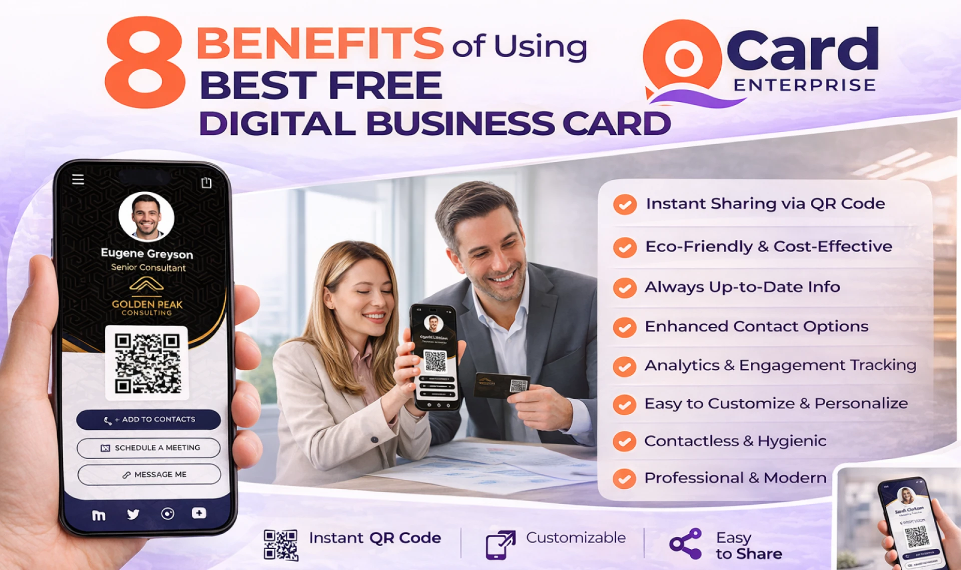 Best Free Digital Business Card for Enterprises & Teams