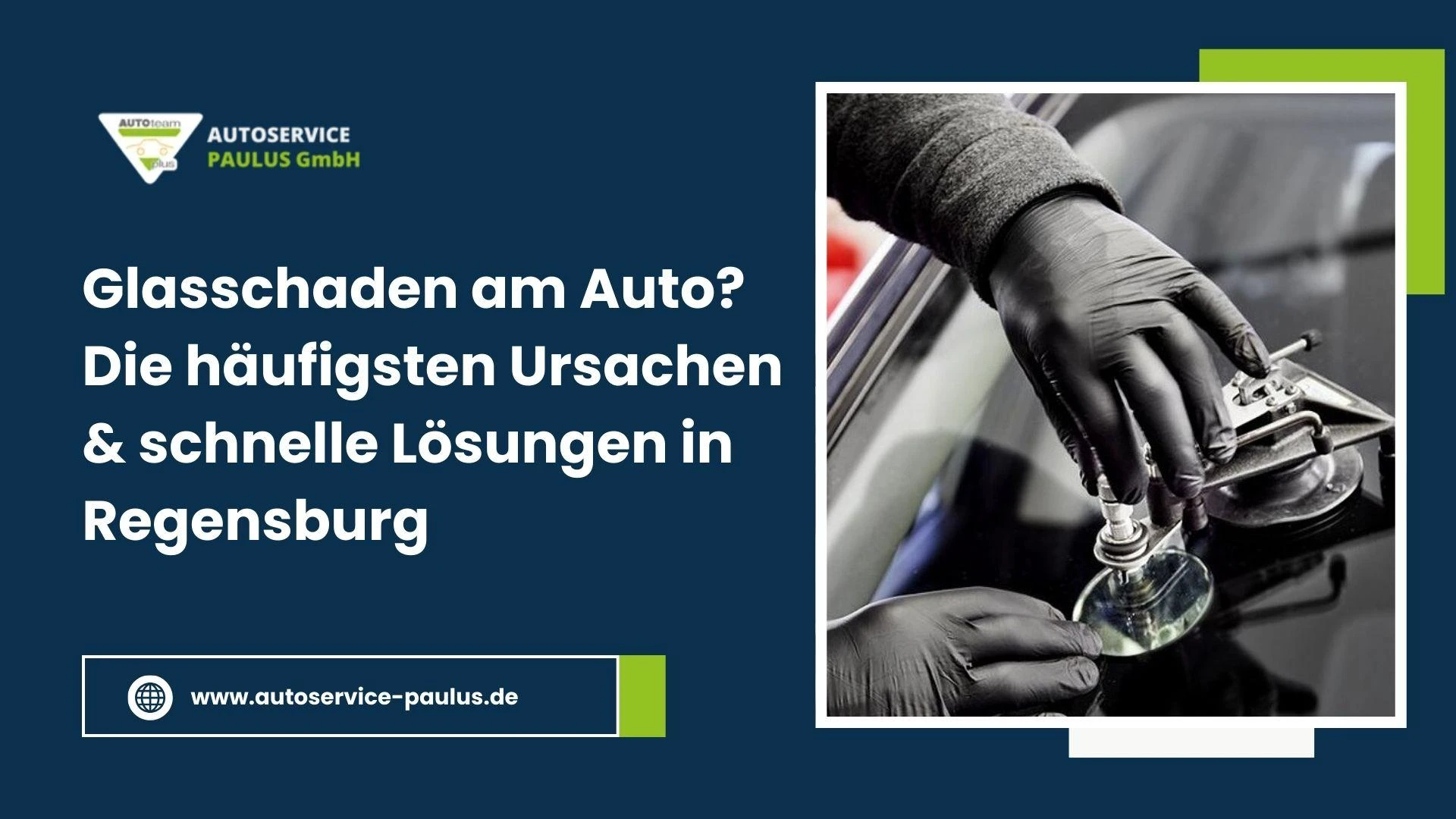Glasschaden am Auto? Die häufigsten Ursachen & schnelle Lösungen in Regensburg