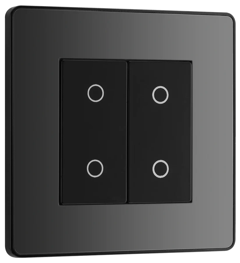 BG Evolve Black Chrome — Stylish, Modern & Premium Switchgear