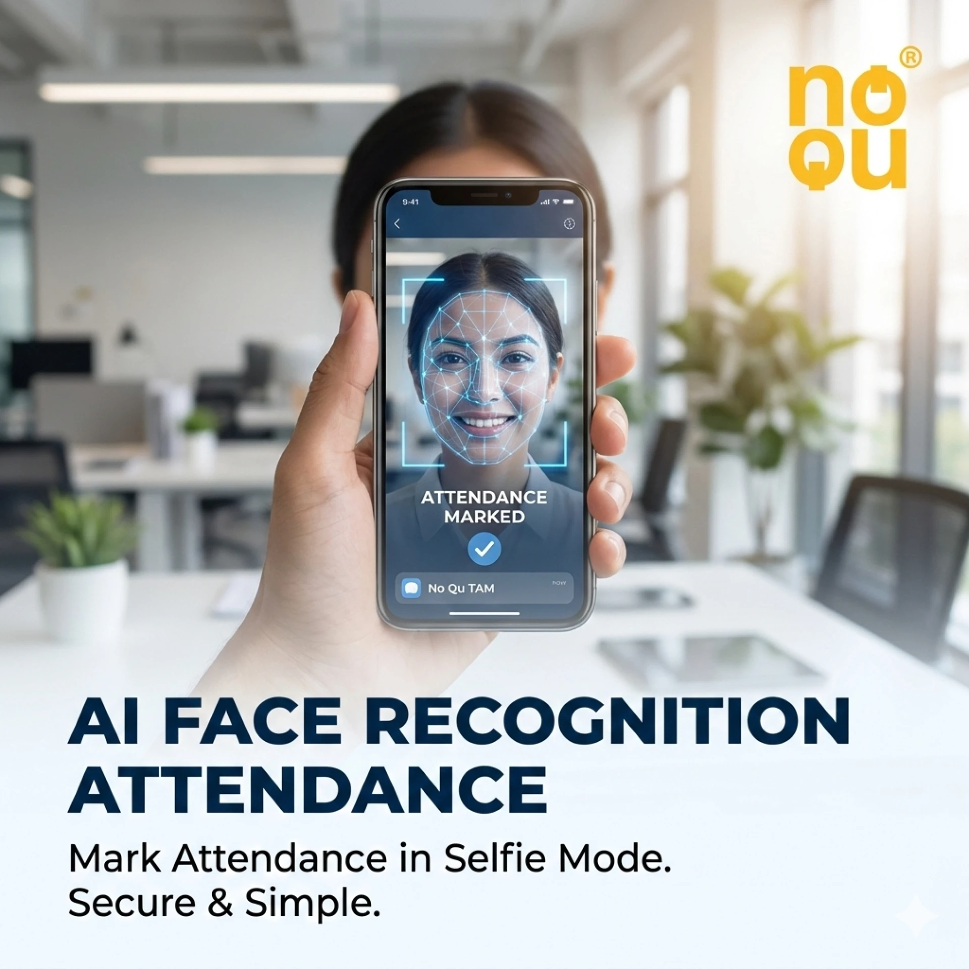 AI Face Recognition Attendance System for Accurate and Secure Employee Attendance