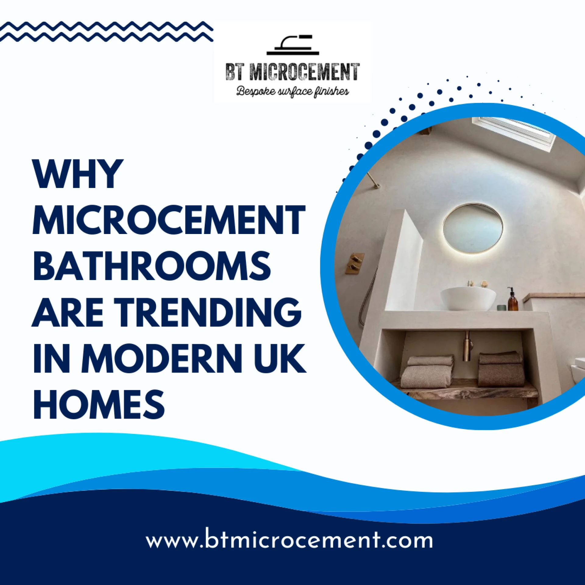 Why Microcement Bathrooms Are Trending in Modern UK Homes