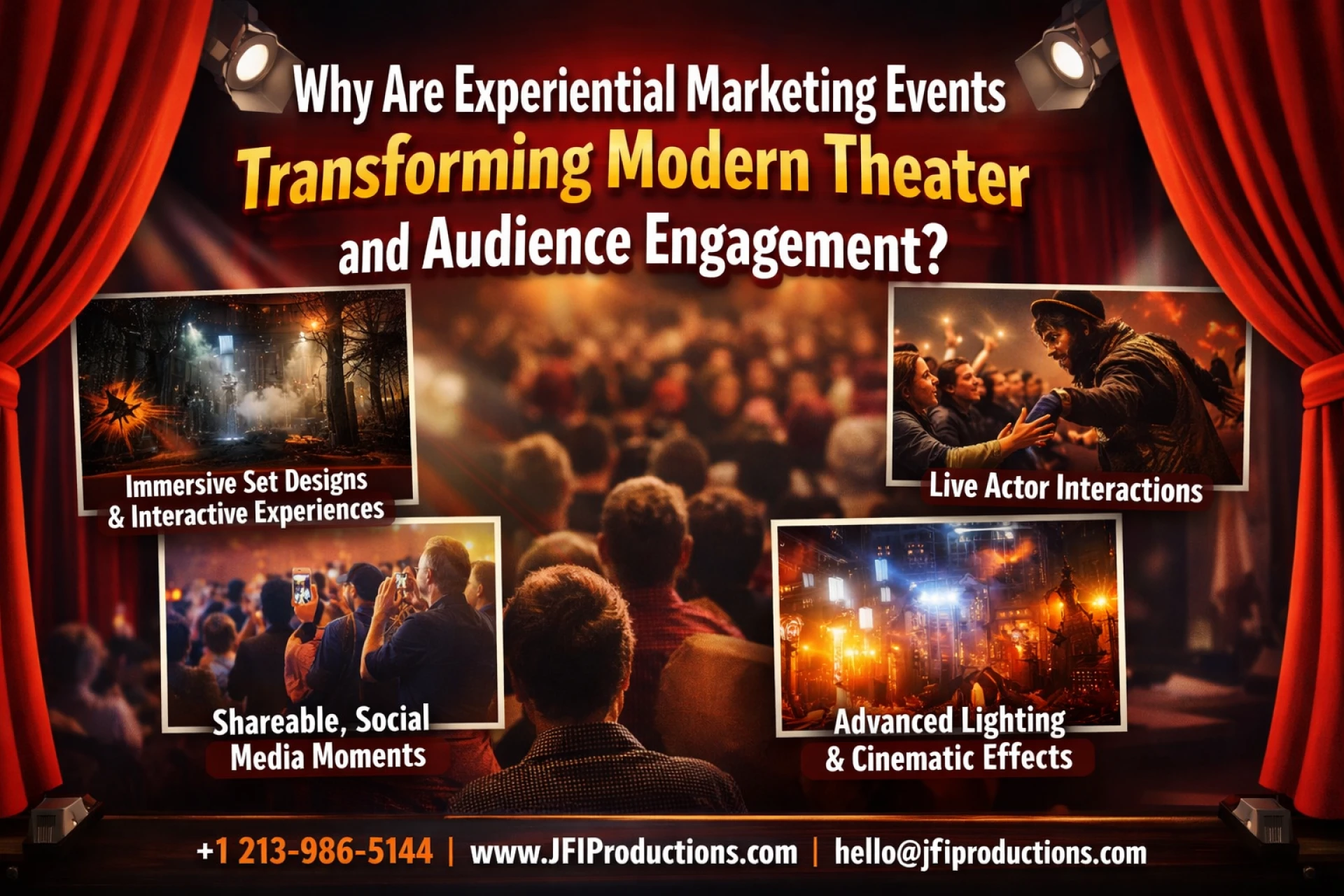 Why Are Experiential Marketing Events Transforming Modern Theater and Audience Engagement?