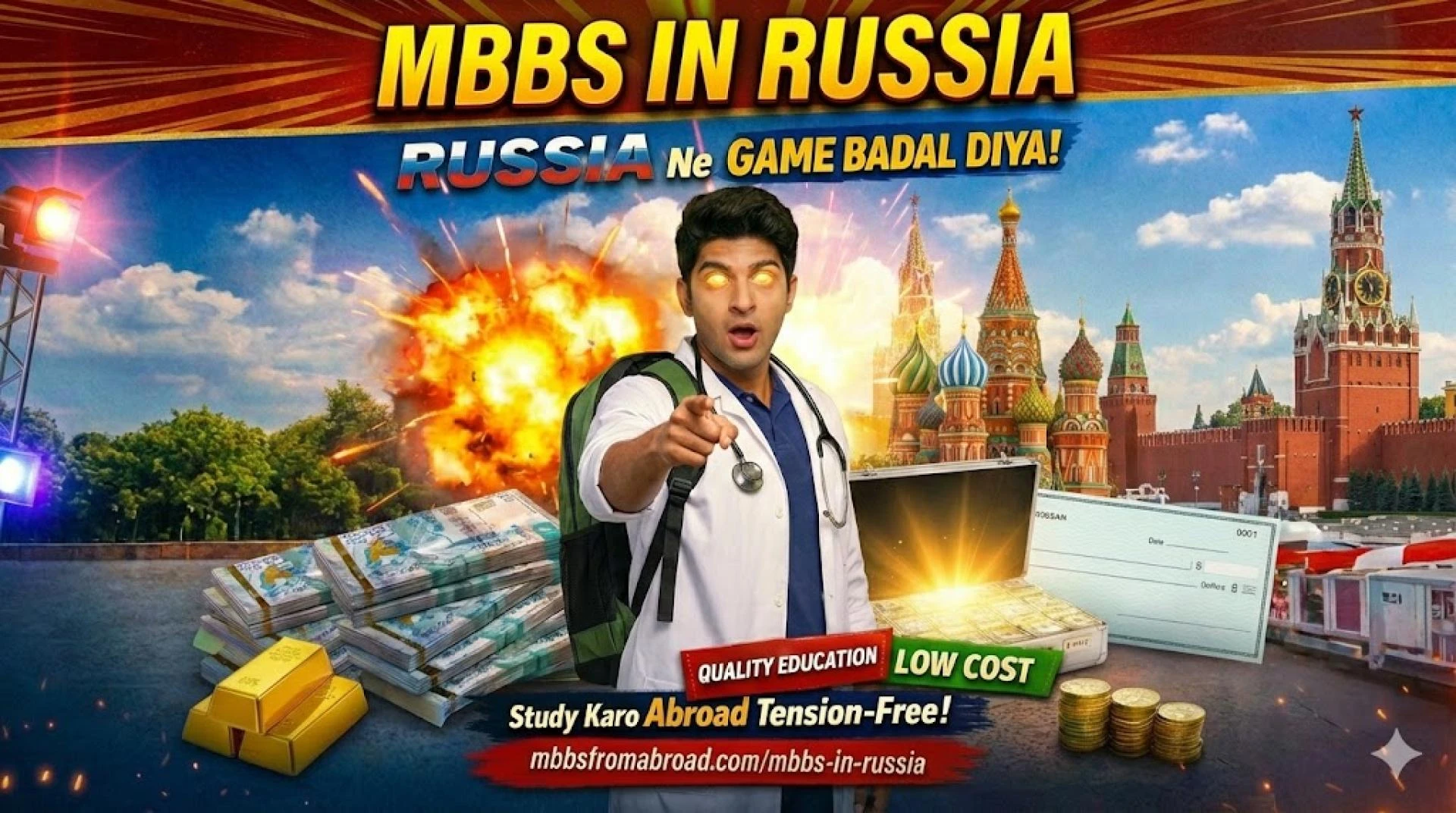 How MBBS Abroad Helps Indian Students Build a Strong Medical Foundation