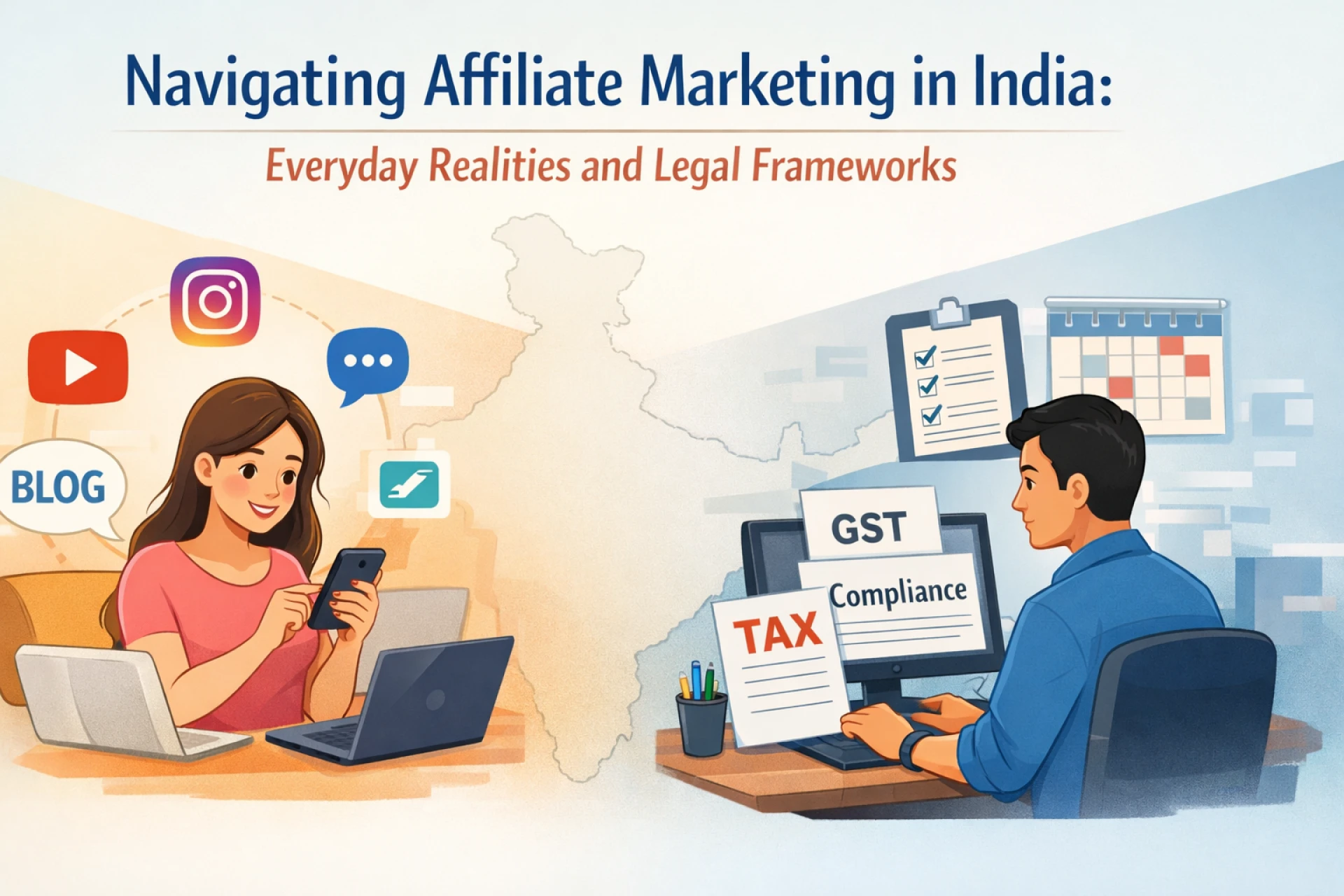 Affiliate Marketing in India: Dealing With The Law And Daily Life