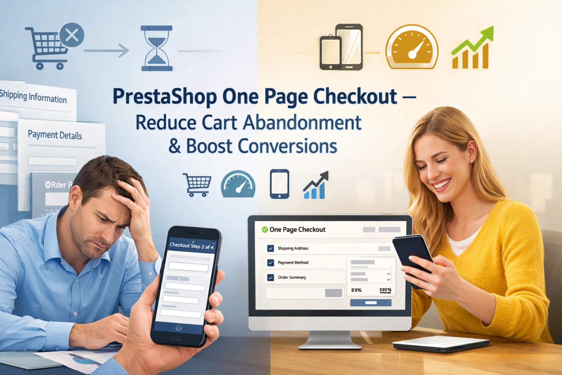 Improve Conversion Rate with PrestaShop One Page Checkout
