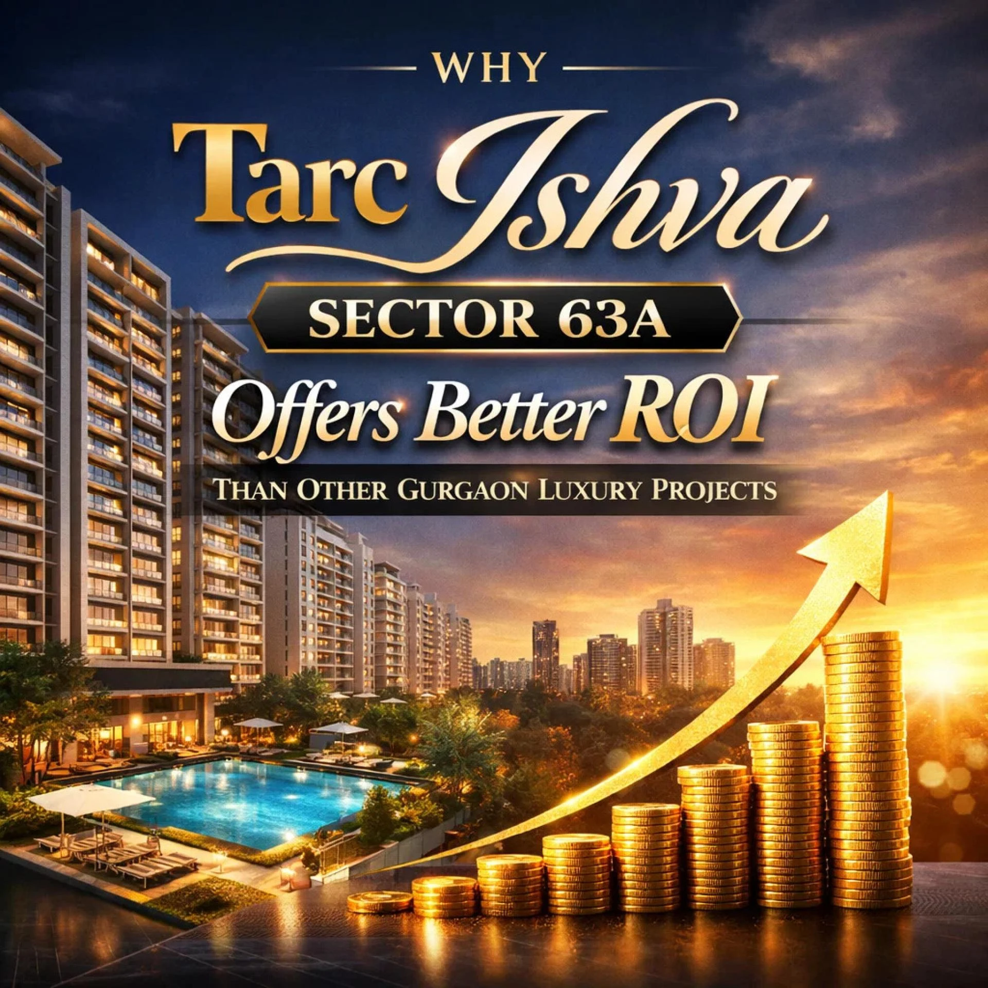 Why TARC Ishva Sector 63A Delivers Higher ROI Than Other Luxury Projects in Gurgaon