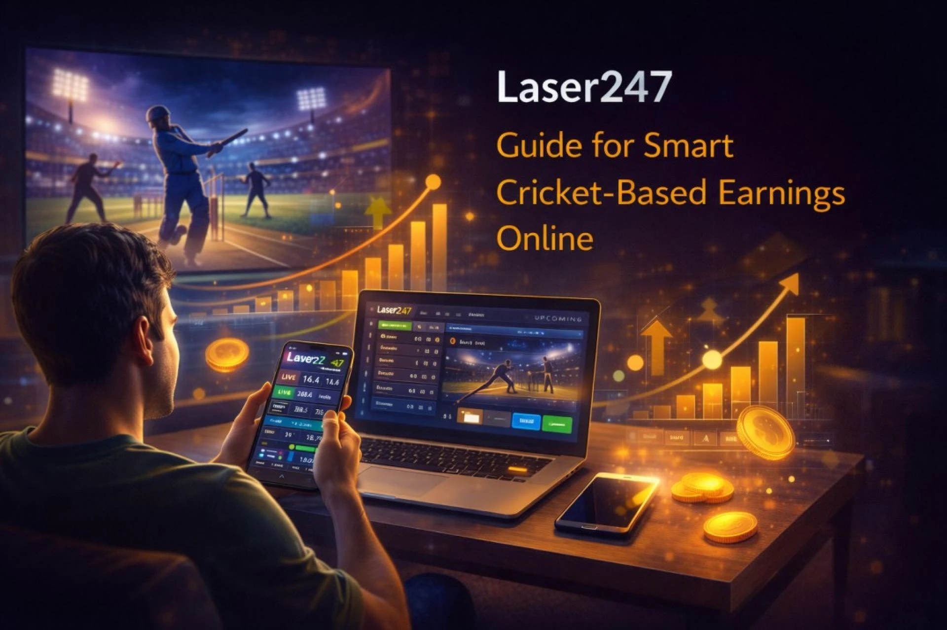 Laser247 Guide for Smart Cricket-Based Earnings