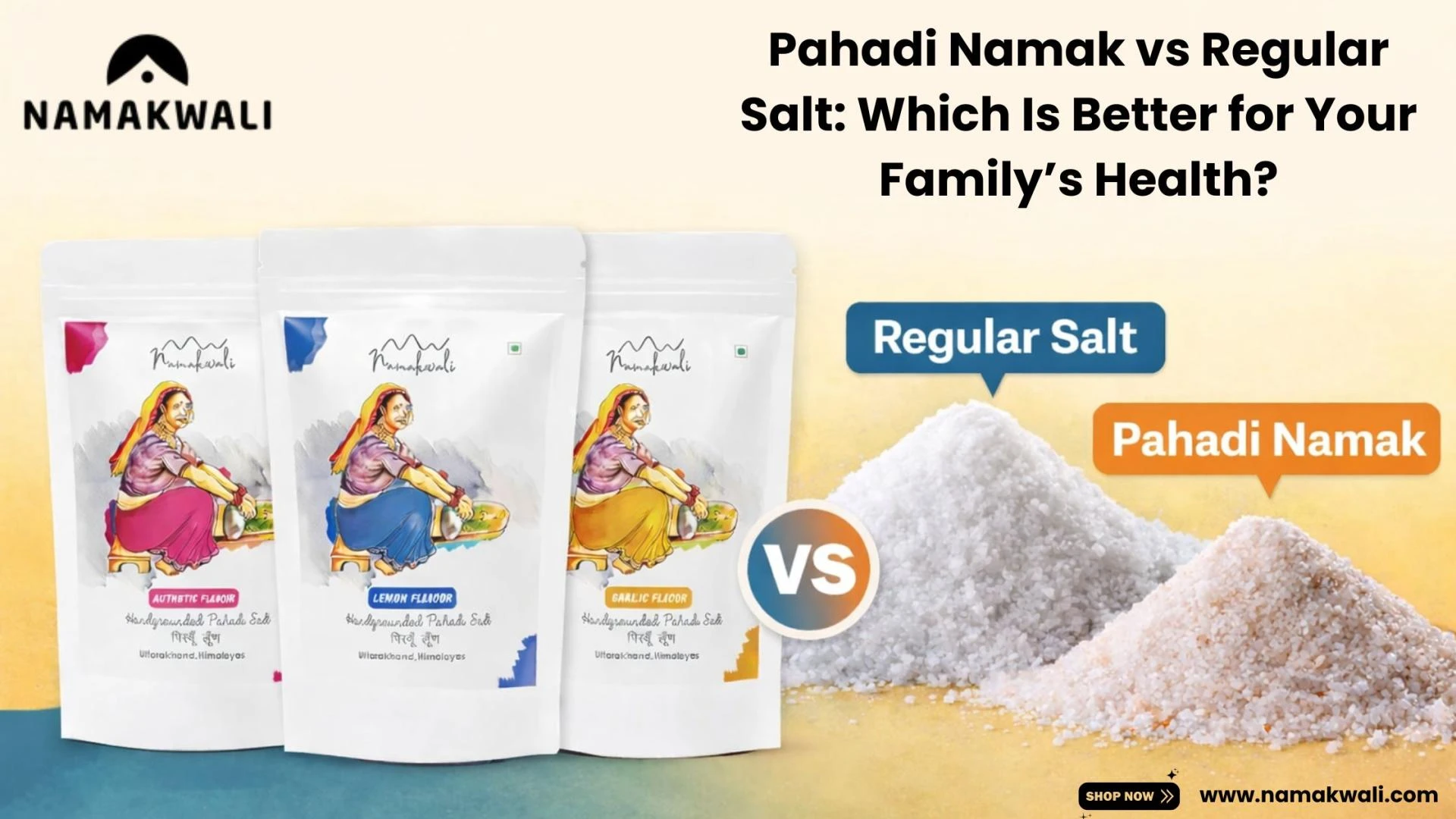 Pahadi Namak vs Regular Salt: Which Is Better for Your Family’s Health?