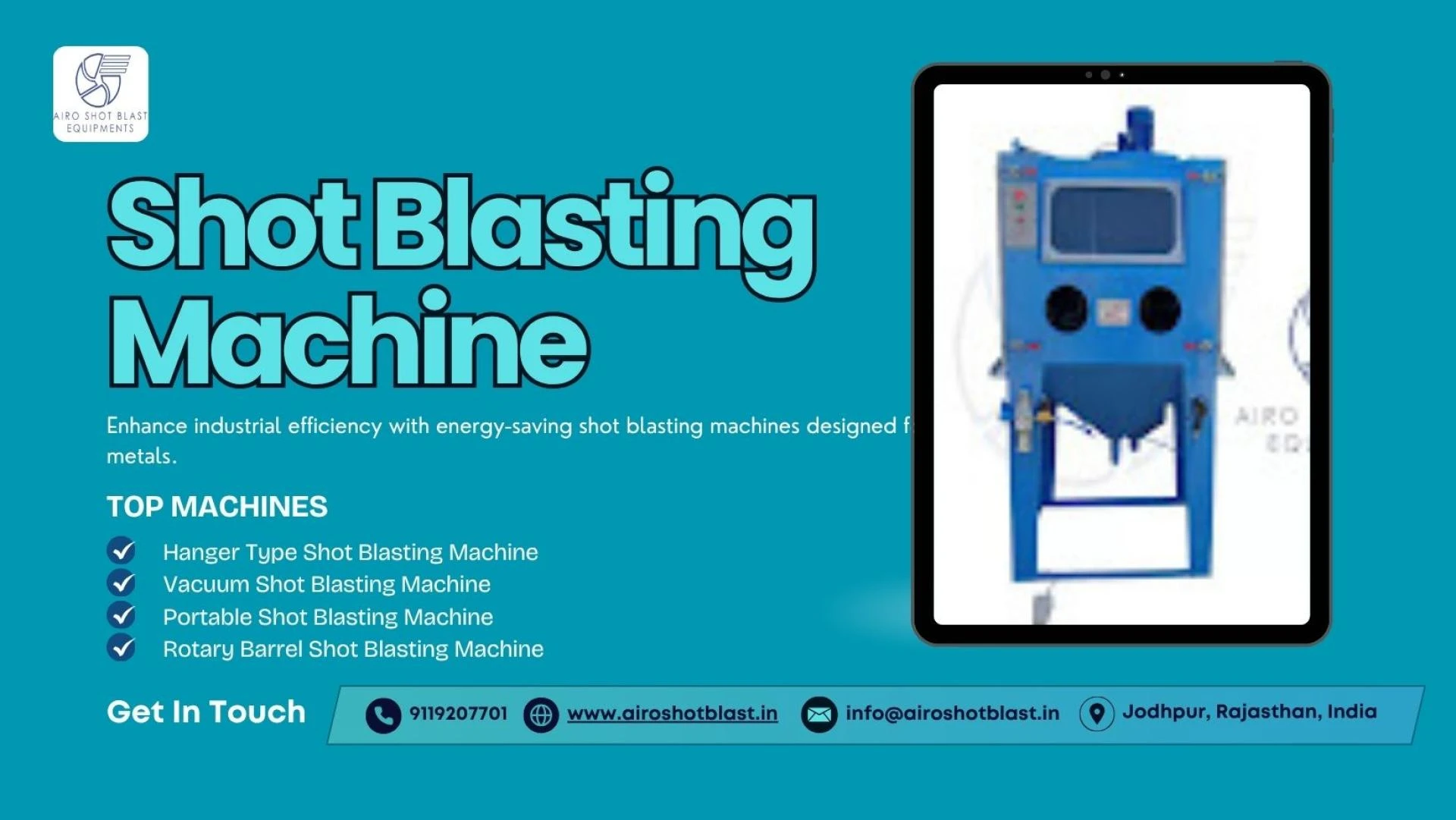 Shot Blasting Equipment with Advanced Filtration Technology