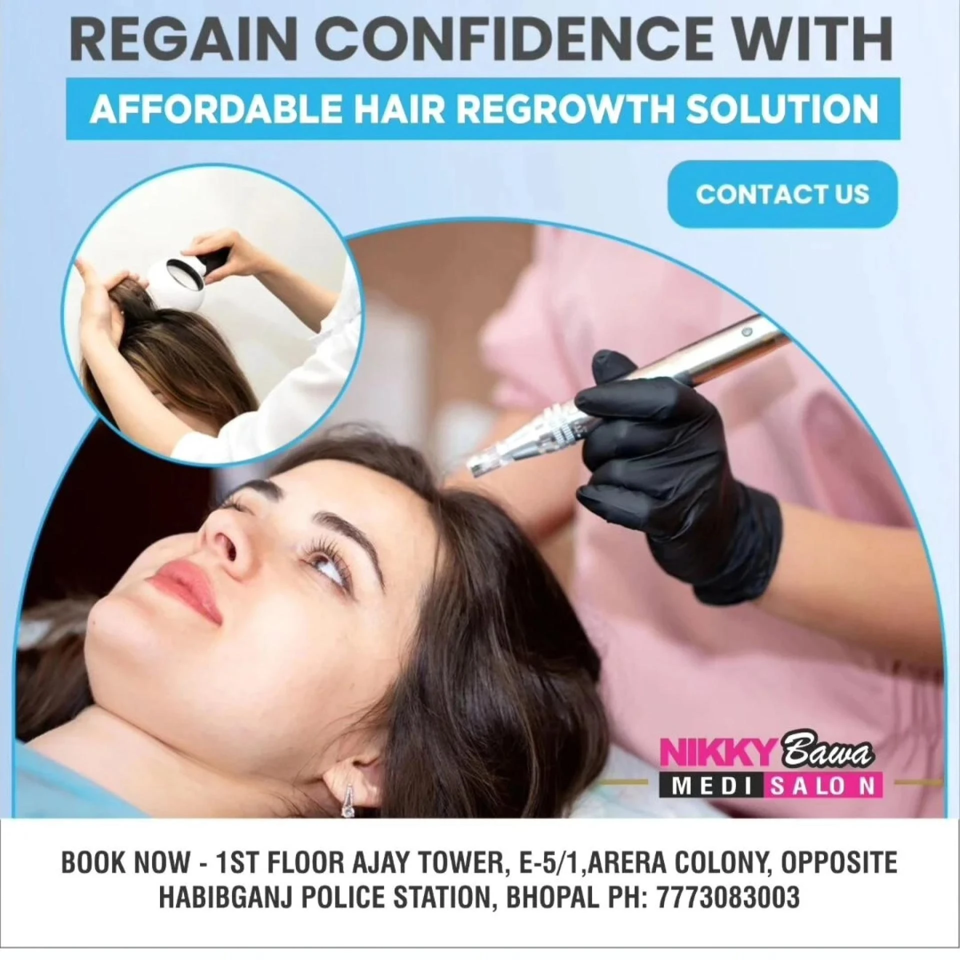 Hair Thinning or Hair Fall? An Aesthetic Salon Breaks Down the Best Hair Fall Treatment in Bhopal