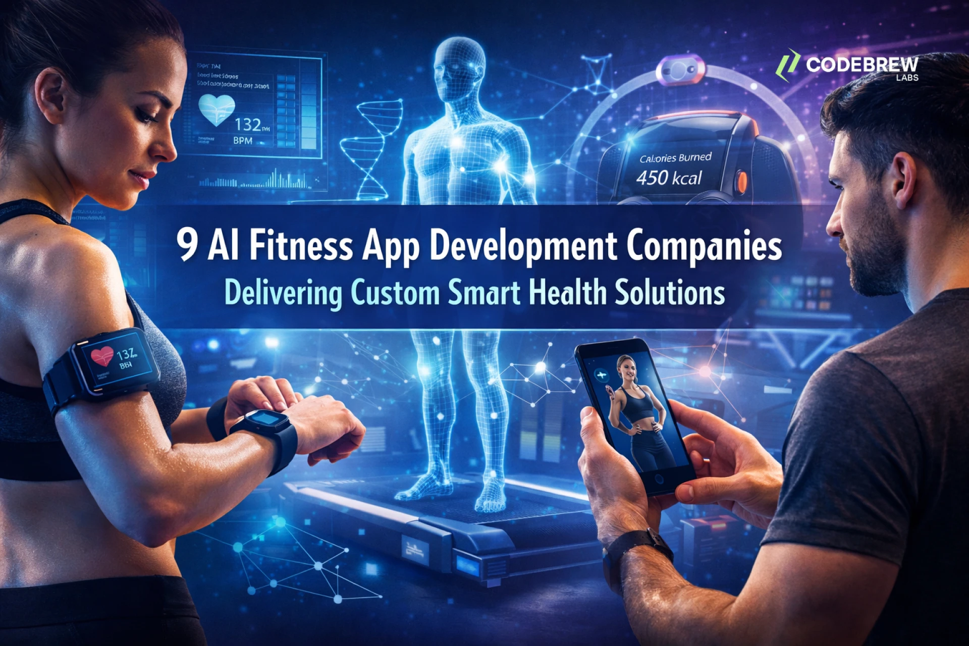 9 AI Fitness App Development Companies Delivering Custom Smart Health Solutions
